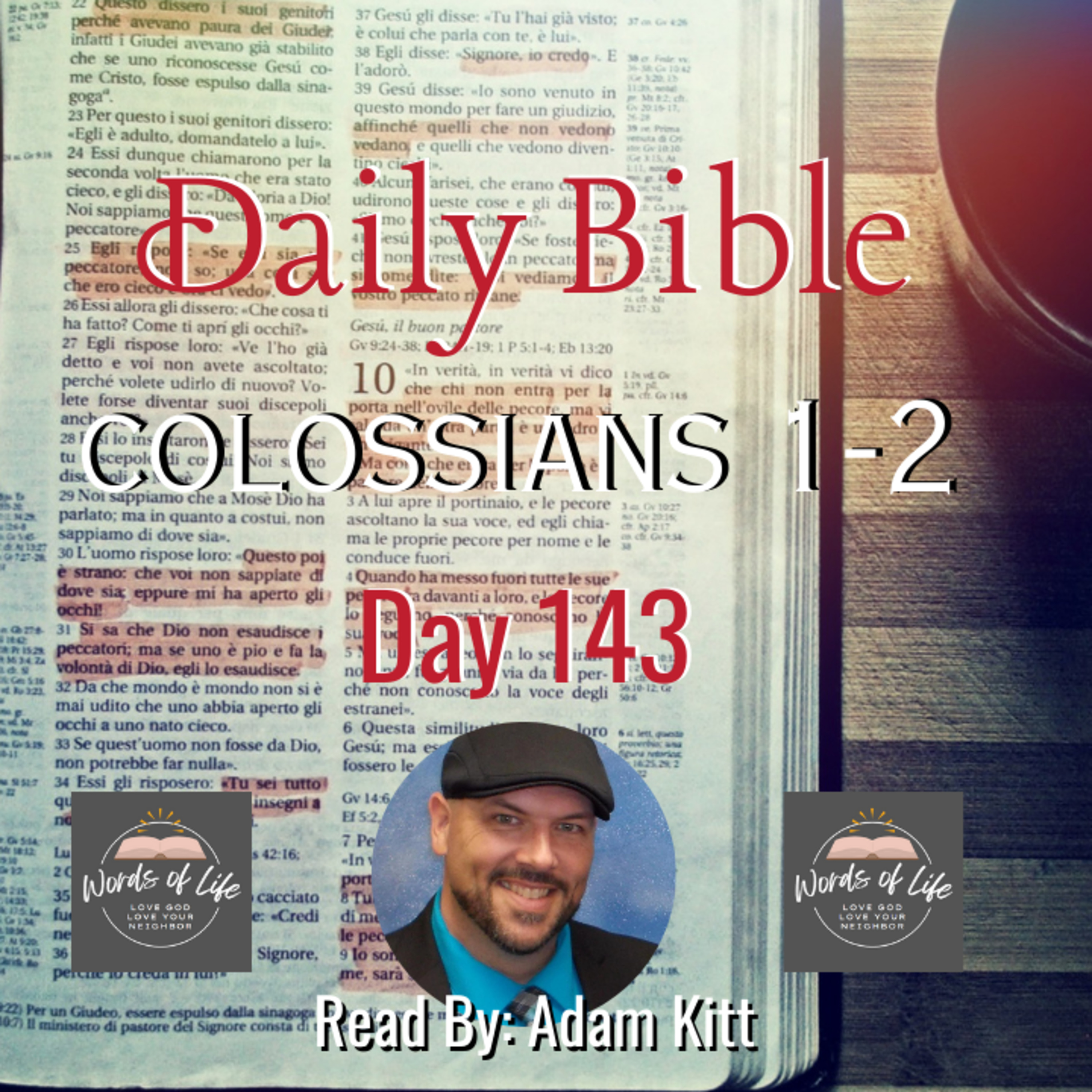 3 Core Truths About Jesus You Can’t Afford to Miss – Day 143 – Daily Bible – Colossians 1-2 episode artwork