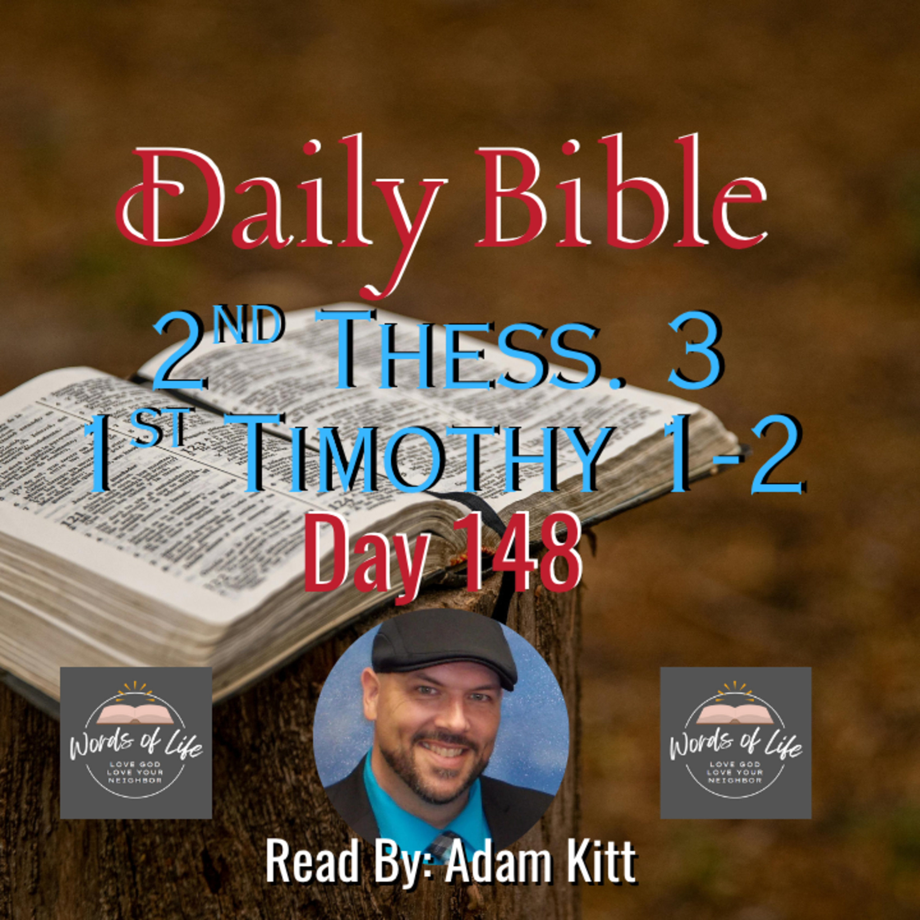 Are You Living with Discipline or Just Drifting? – Day 148 – Daily Bible – 2 Thess 3, 1 Tim 1-2 episode artwork