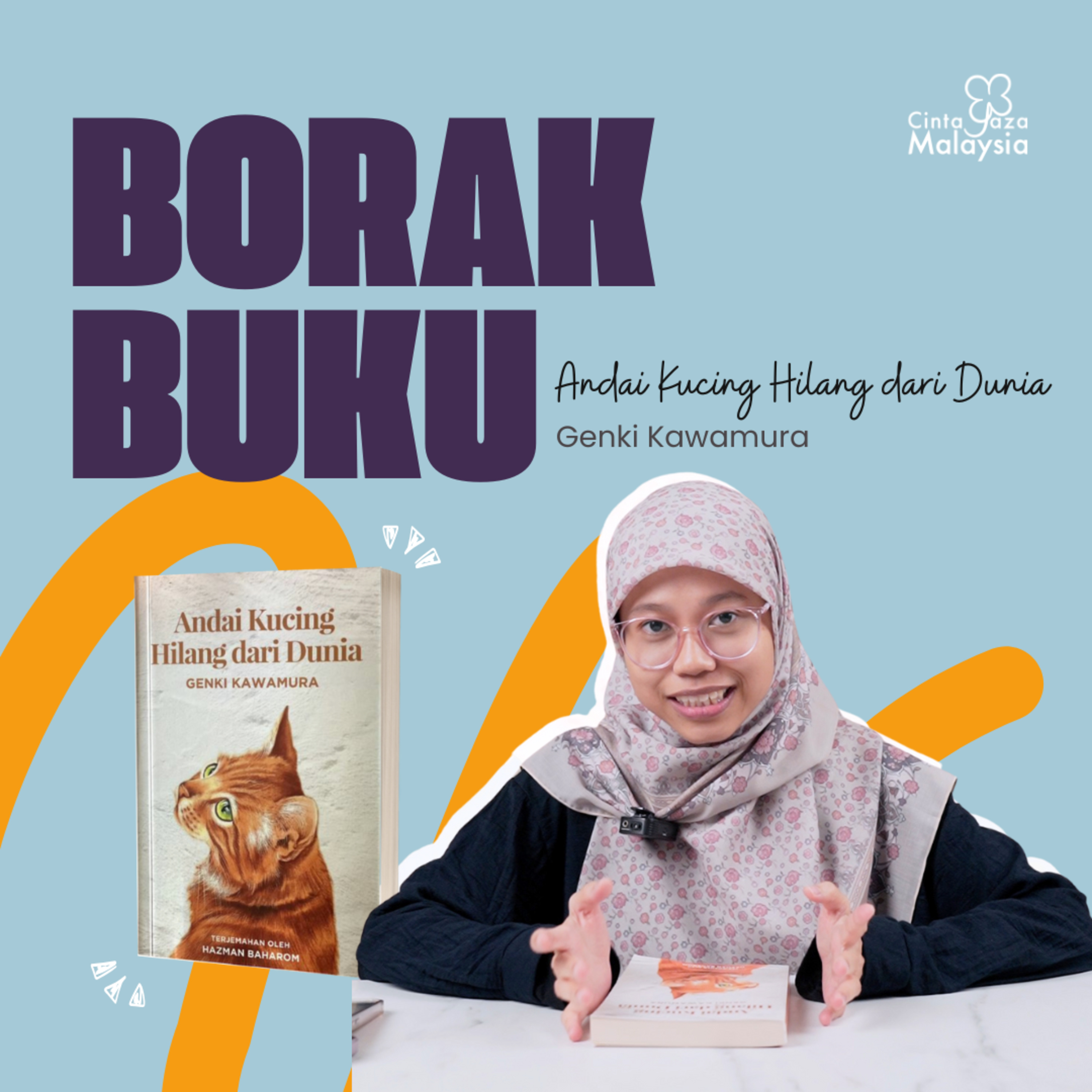 BorakBuku: Andai Kucing Hilang dari Dunia