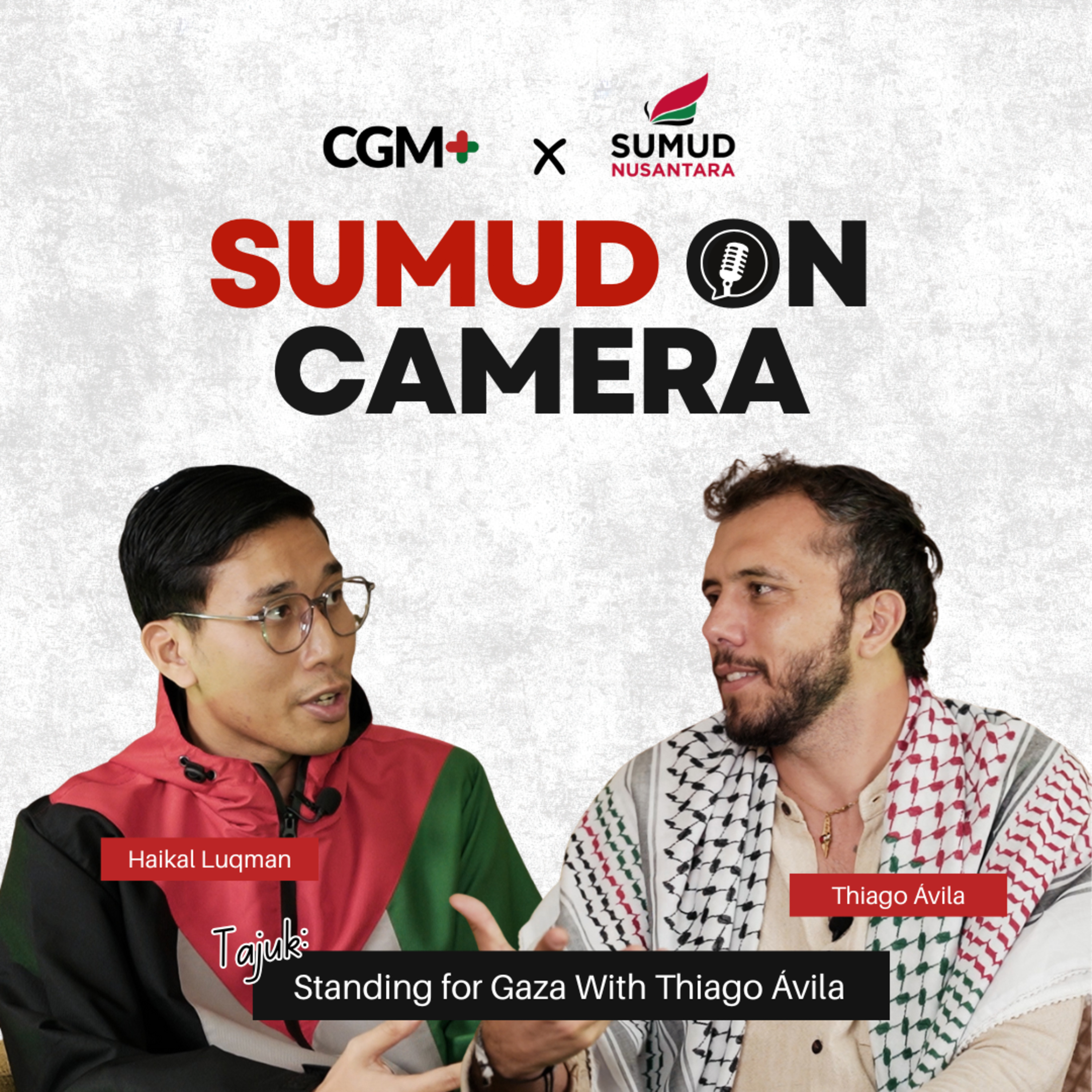 #SumudOnCamera | Standing for Gaza with Thiago Ávila