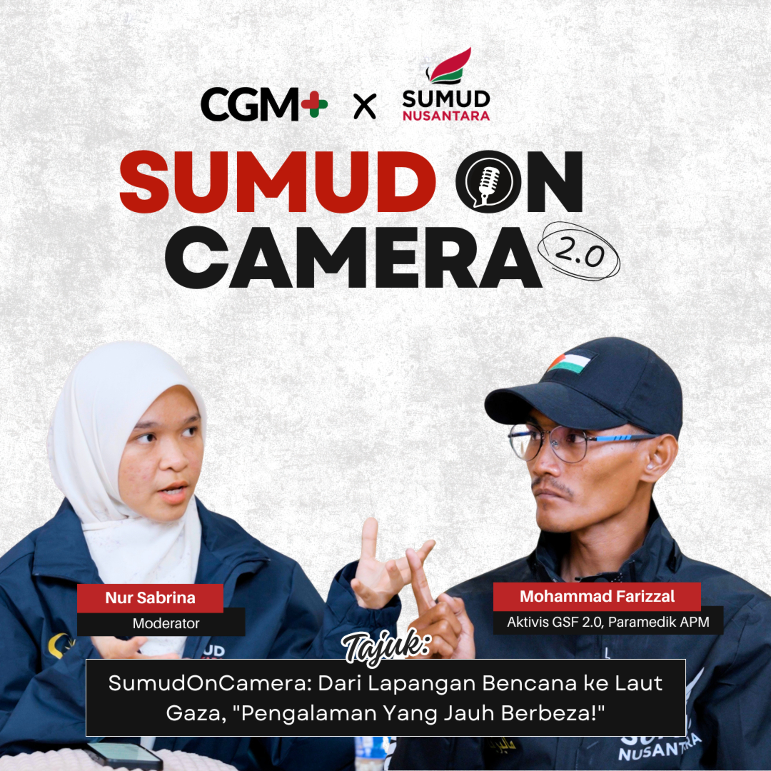 SumudOnCamera | Dari Lapangan Bencana ke Laut Gaza, "Pengalaman Yang Jauh Berbeza!"