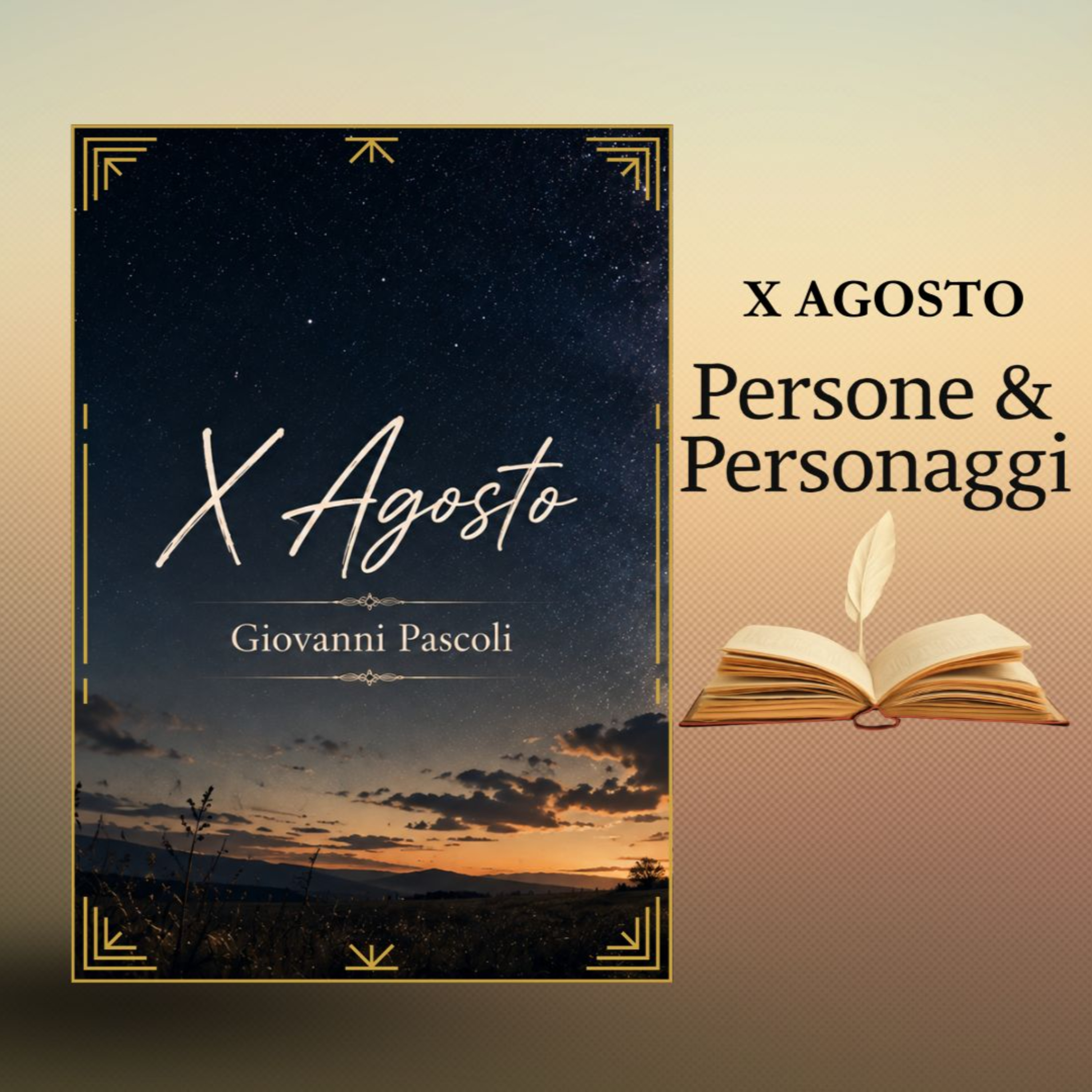 X AGOSTO - La notte di San Lorenzo nella poesia di Giovanni Pascoli episode artwork
