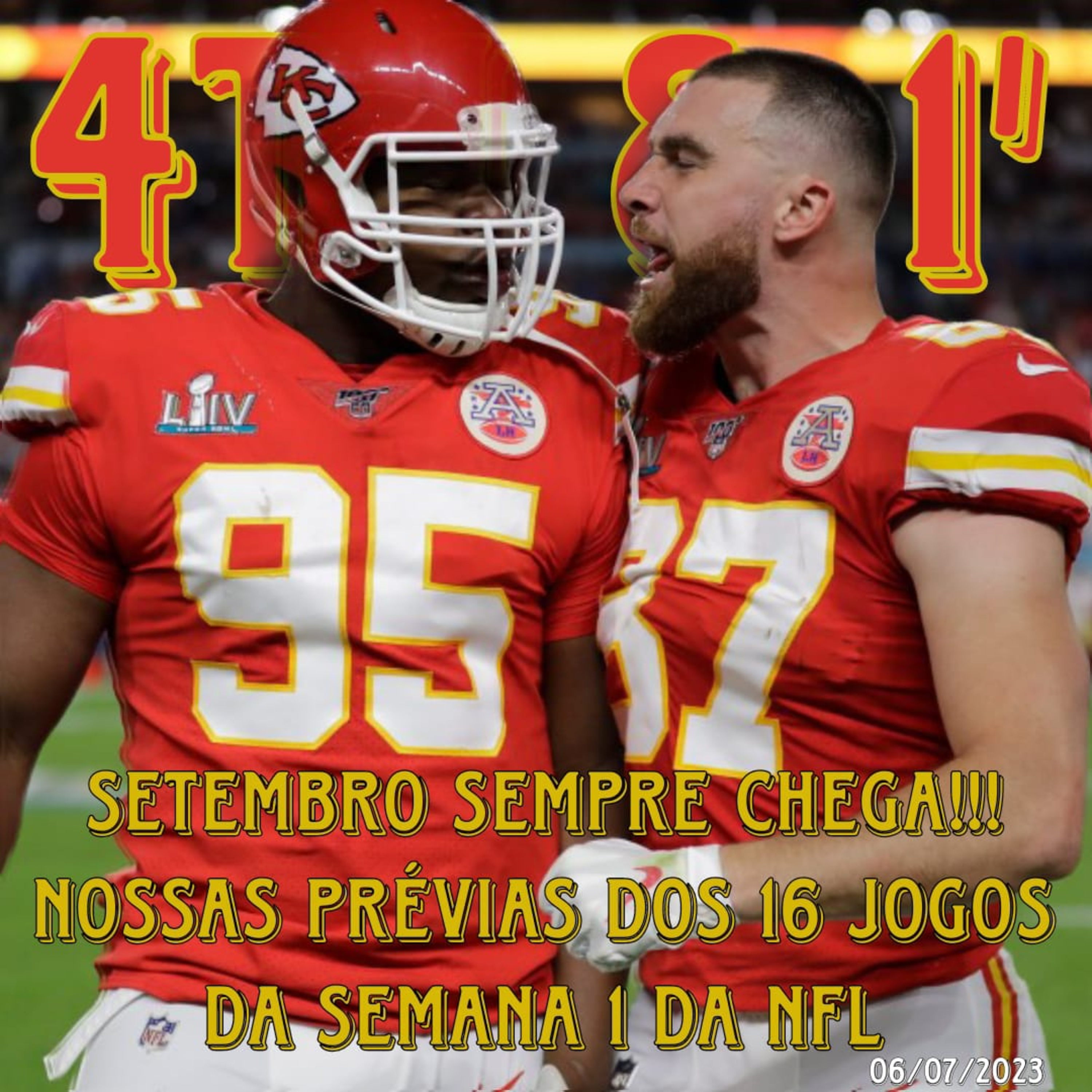Quarta Pra Uma - 4th & 1\' | NFL Podcast