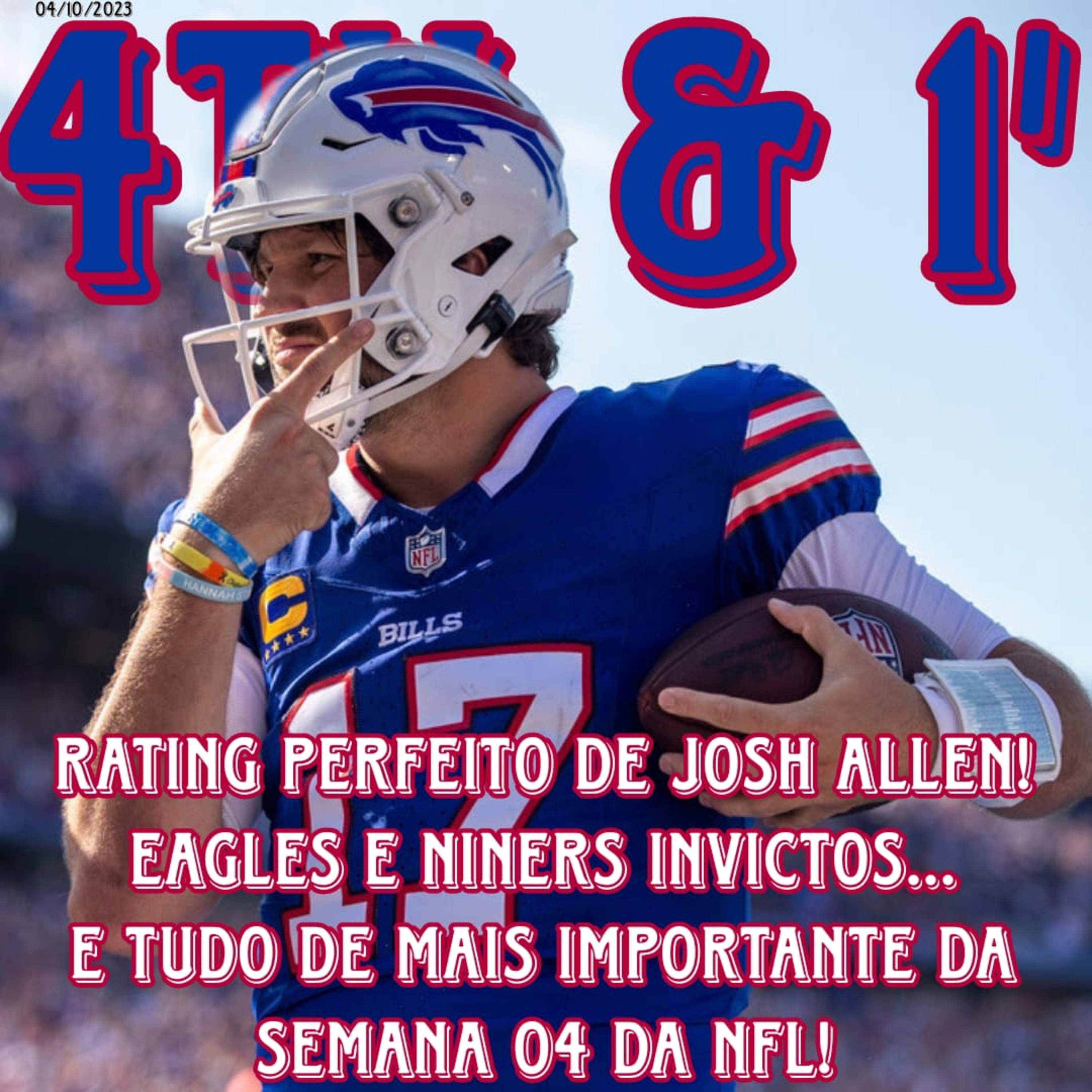 Quarta Pra Uma - 4th & 1\' | NFL Podcast