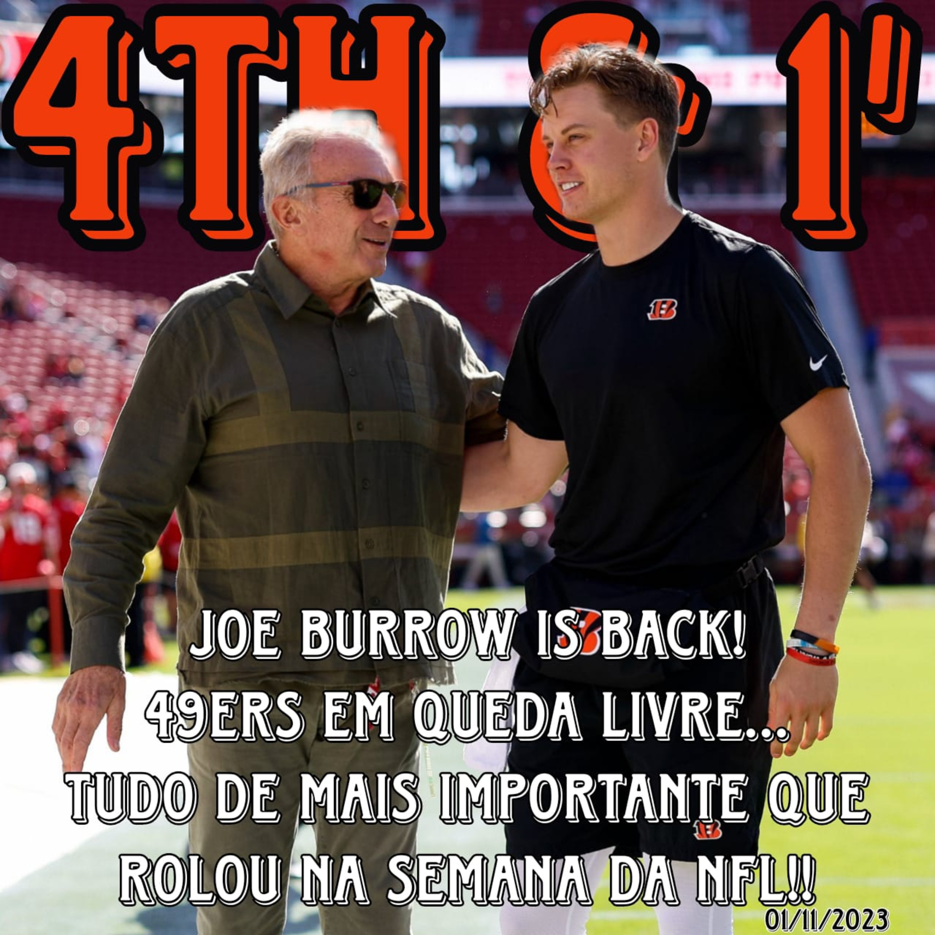 Quarta Pra Uma - 4th & 1\' | NFL Podcast