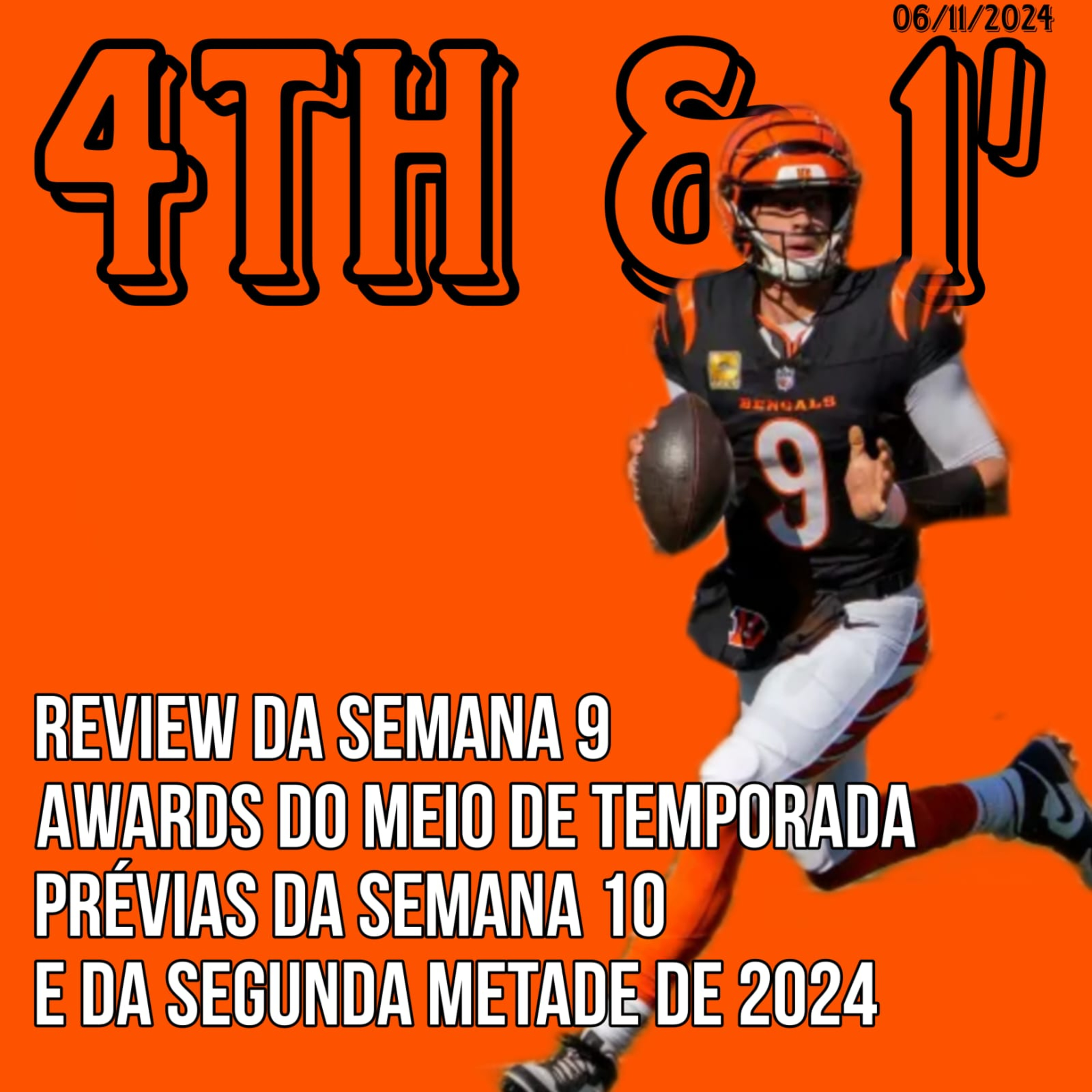 Quarta Pra Uma - 4th & 1\' | NFL Podcast