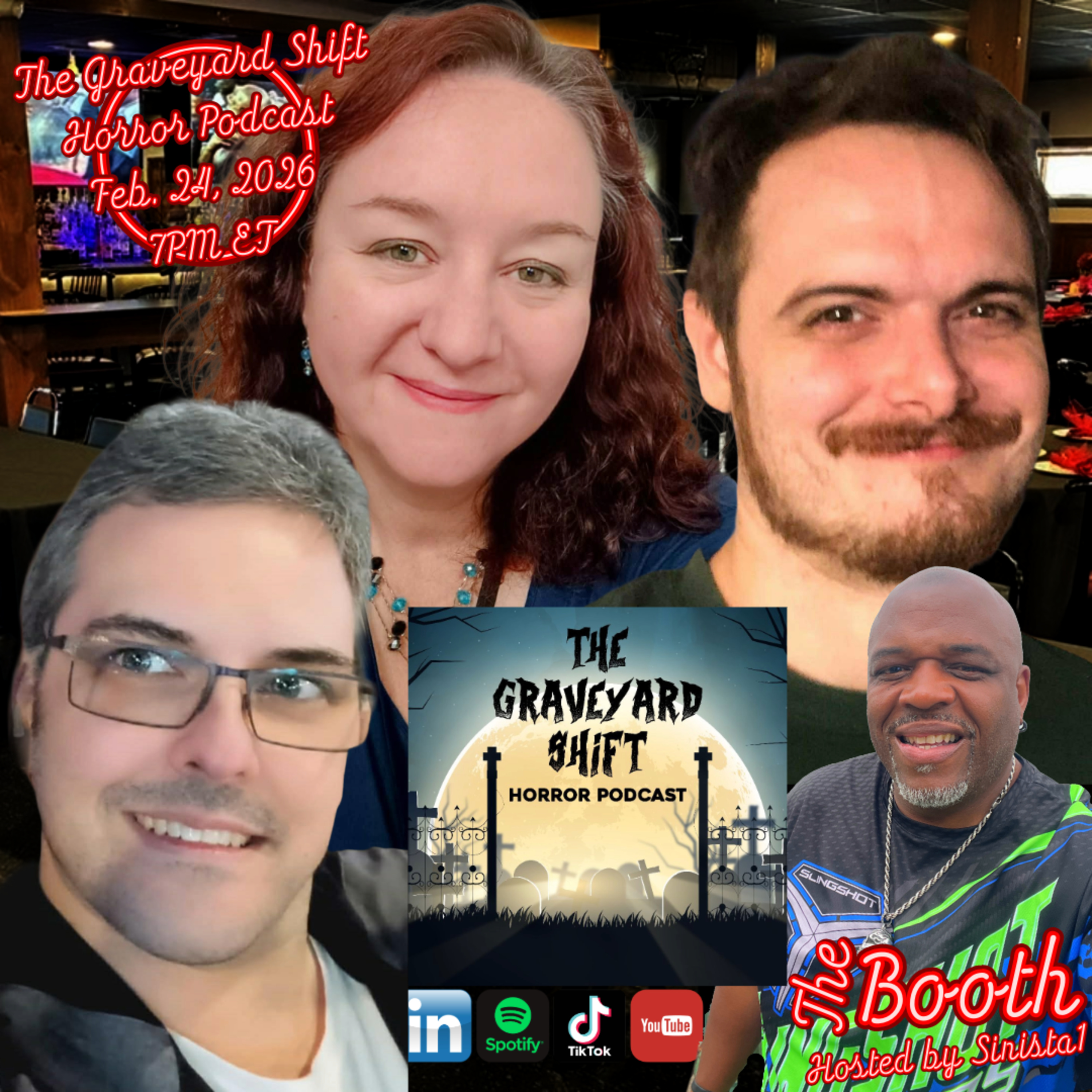 The Graveyard Shift Horror Podcast episode artwork