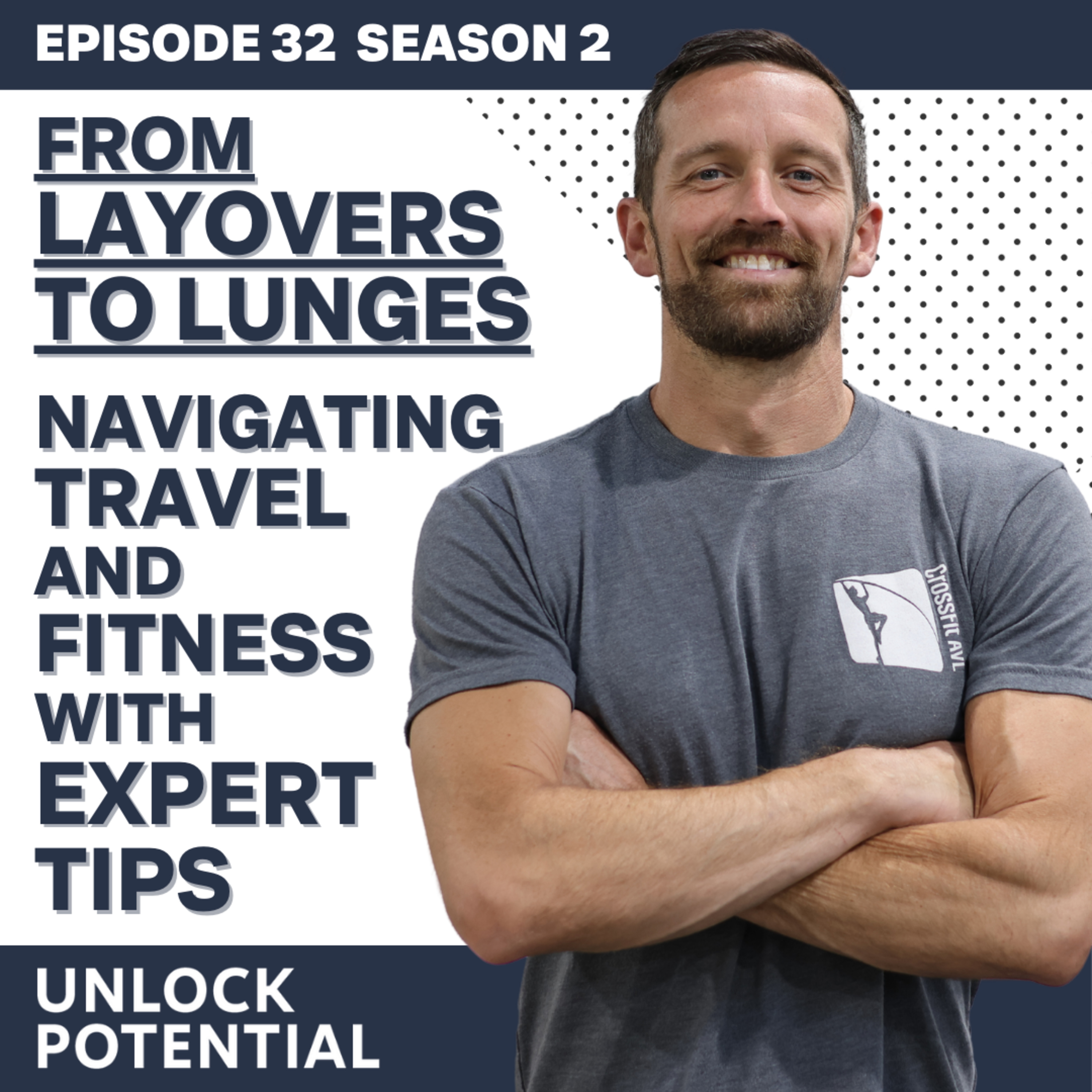 Video - From Layovers to Lunges Navigating Travel and Fitness with Expert Tips - S02E32 episode artwork