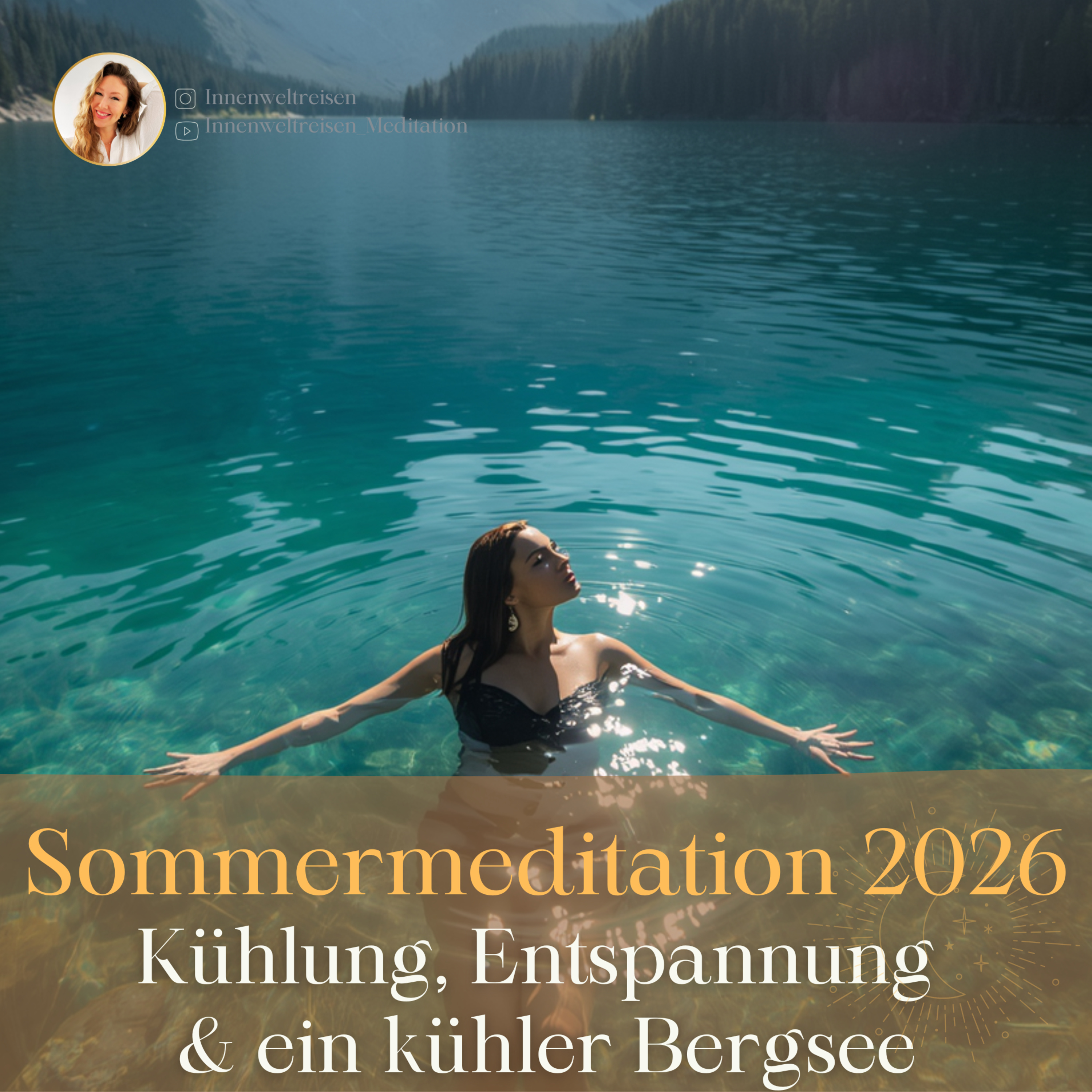 Sommer-Meditation 2026 I Abkühlung & Entspannung am kühlen Bergsee I Atemübung zum Abkühlen episode artwork