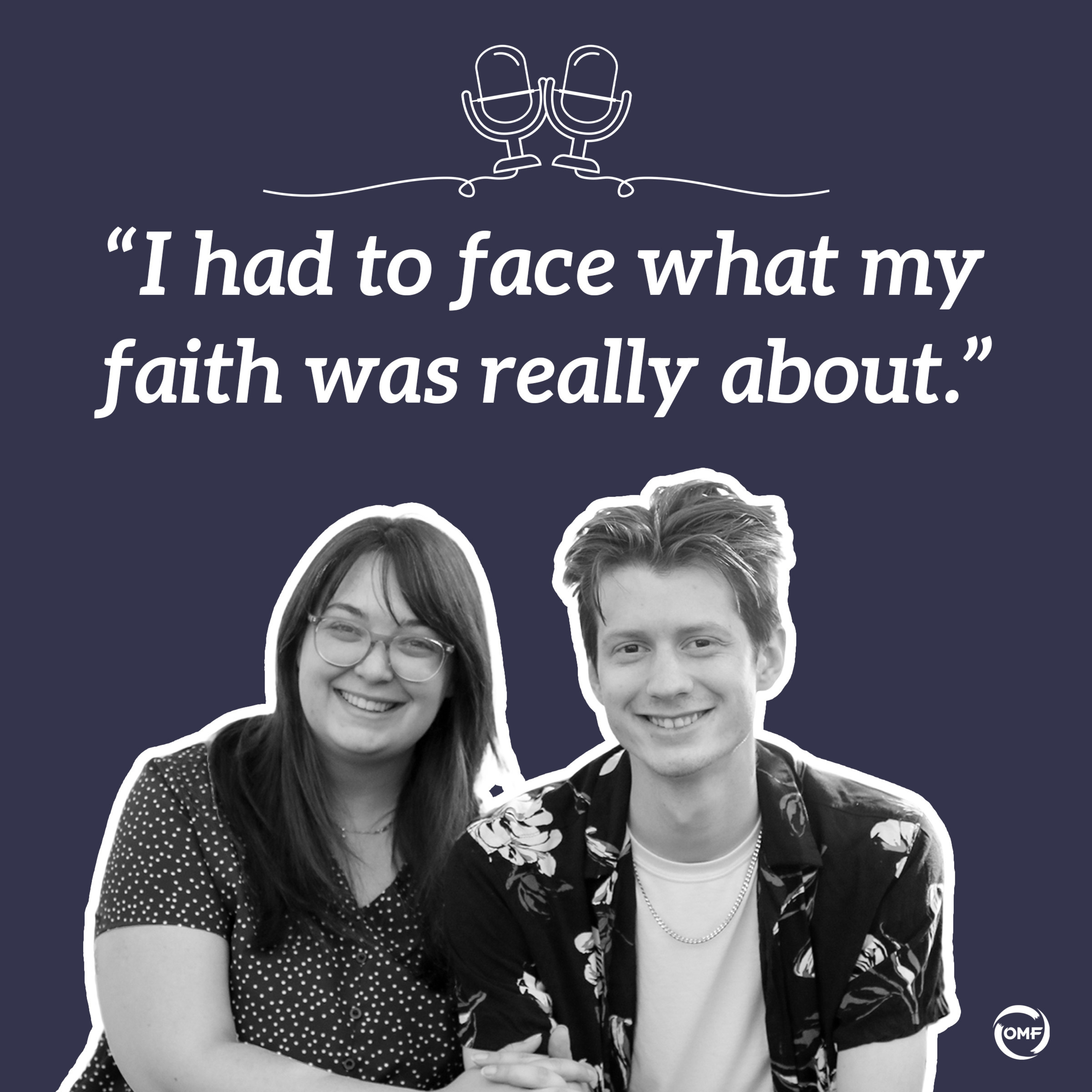"I had to face what my faith was really about, and I struggled." (Chat with Michael Best)