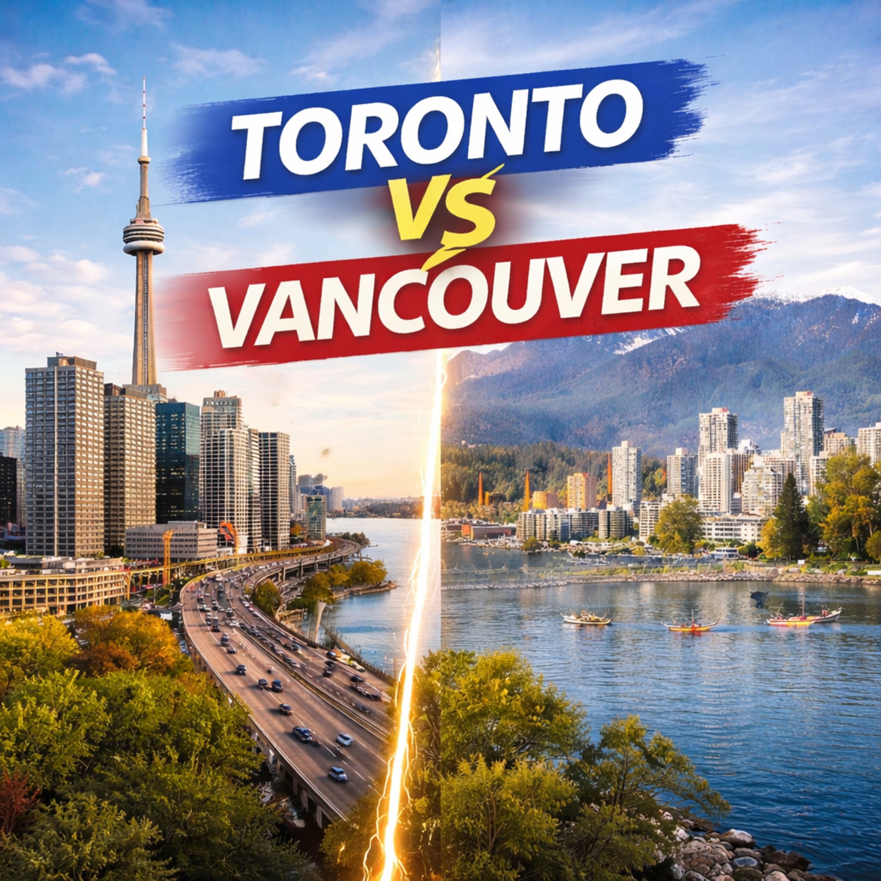 Toronto vs Vancouver: Which City Wins? | 多伦多 vs 温哥华:哪个城市更适合你?
