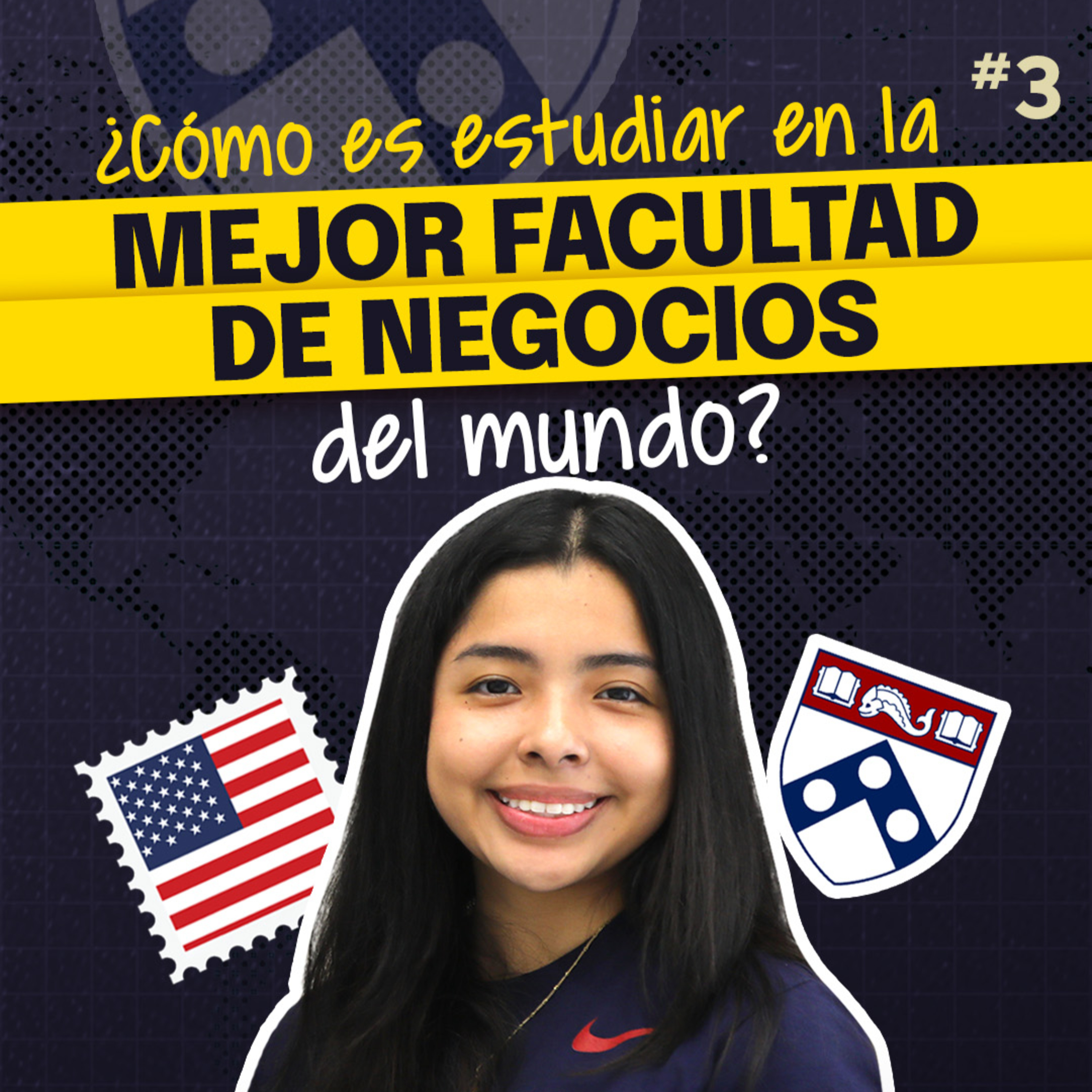 ¿Cómo es estudiar en la MEJOR ESCUELA de NEGOCIOS? 🇺🇸🔝 — Wharton School of UPenn episode artwork