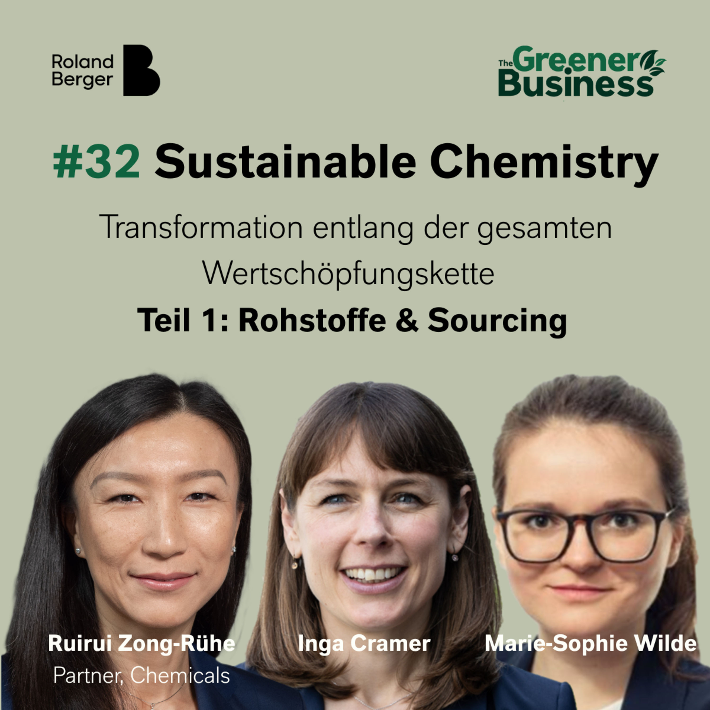 #32 - Sustainable Chemistry Teil 1: Transformation entlang der gesamten Wertschöpfungskette - Teil 1: Rohstoffe & Sourcing episode artwork