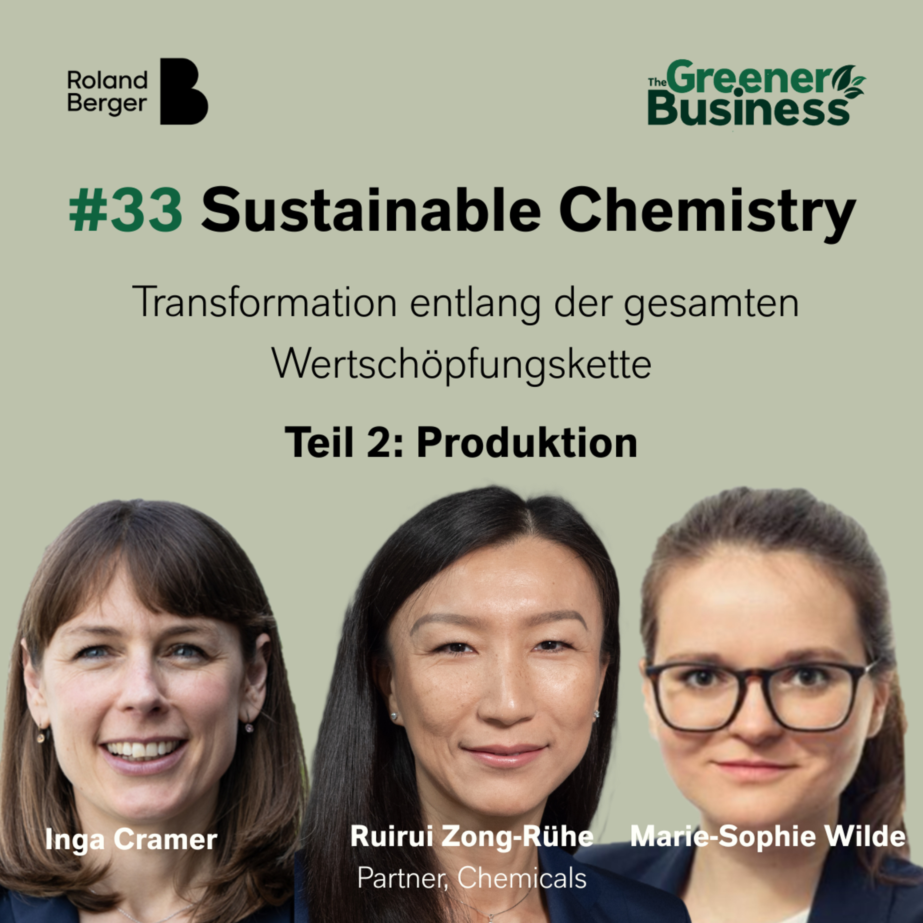 #33 - Sustainable Chemistry Teil 2: Transformation entlang der gesamten Wertschöpfungskette - Teil 2: Produktion episode artwork