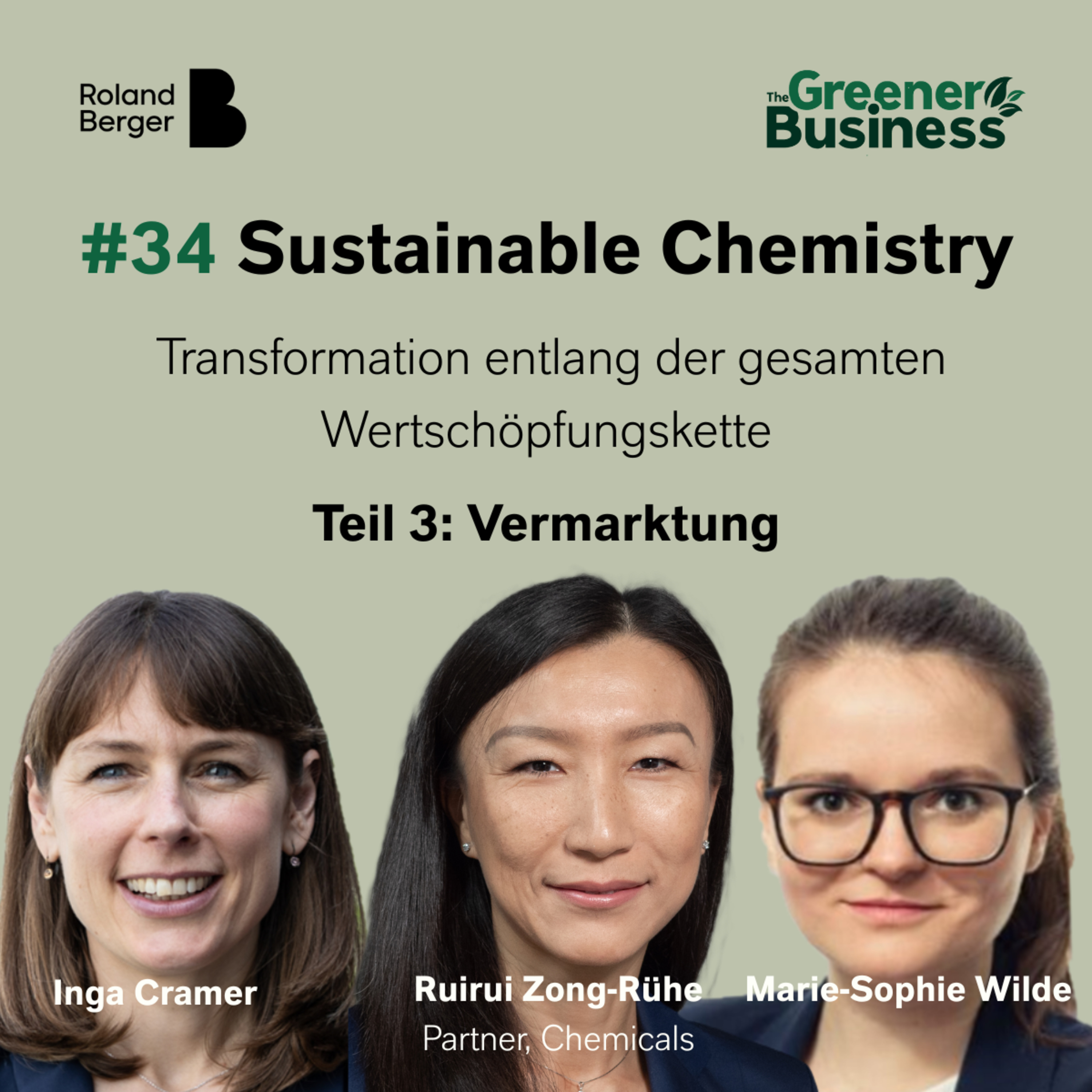 #34 - Sustainable Chemistry Teil 3: Transformation entlang der gesamten Wertschöpfungskette - Teil 3: Vermarktung episode artwork