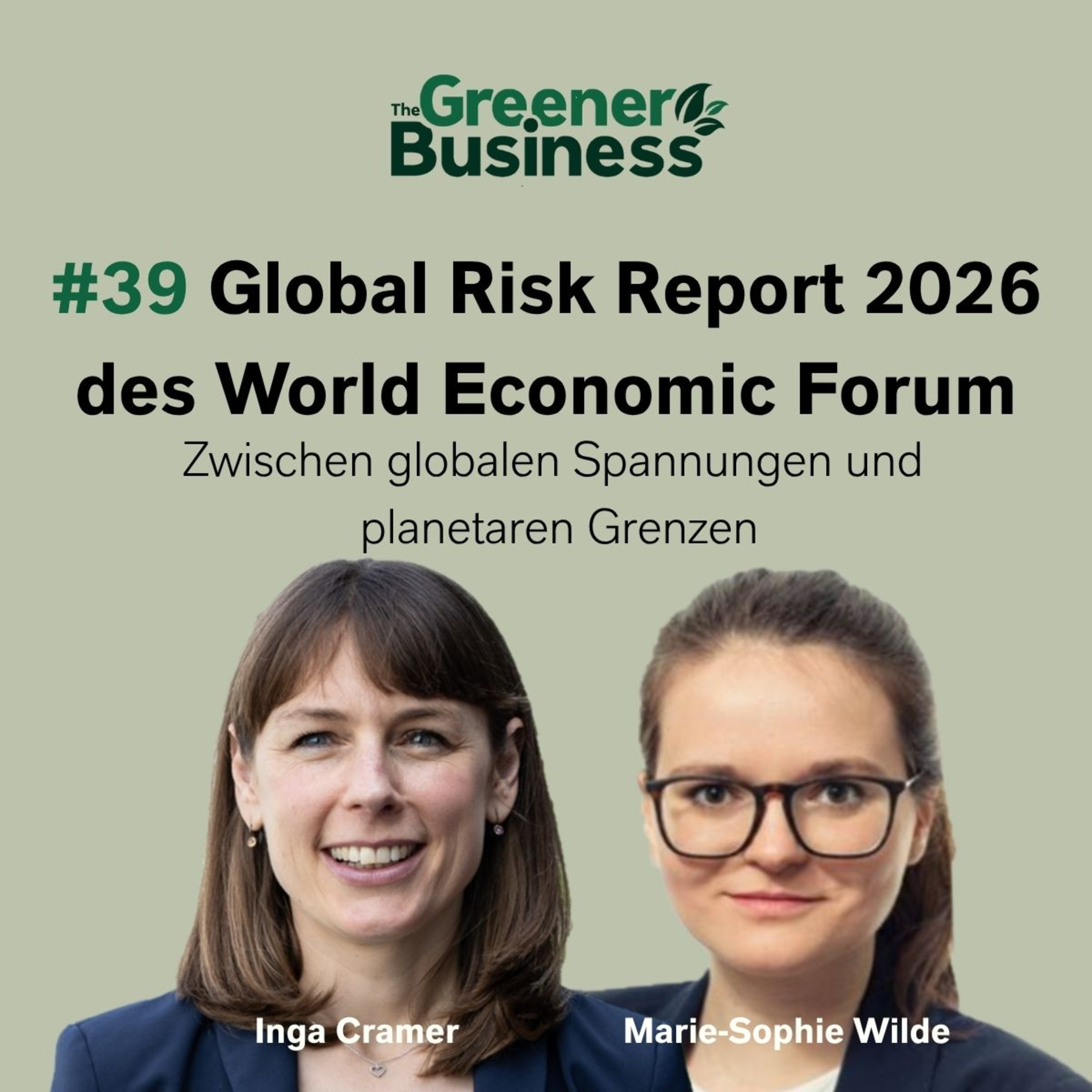 #39 - Global Risk Report 2026 des World Economic Forum: Zwischen globalen Spannungen und planetaren Grenzen episode artwork