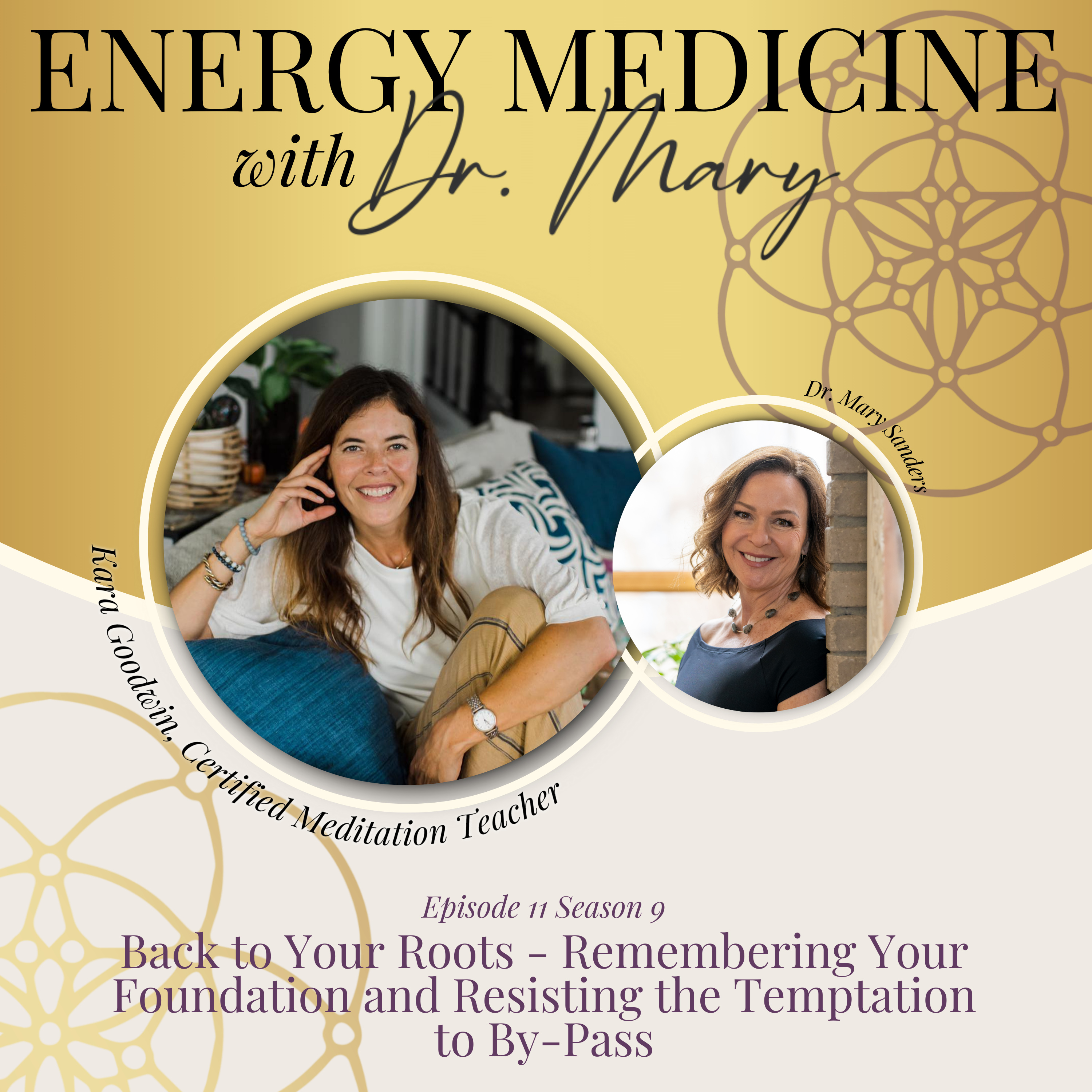 Back to Your Roots - Remembering Your Foundation and Resisting the Temptation to By-Pass | Kara Goodwin, Certified Meditation Teacher episode artwork