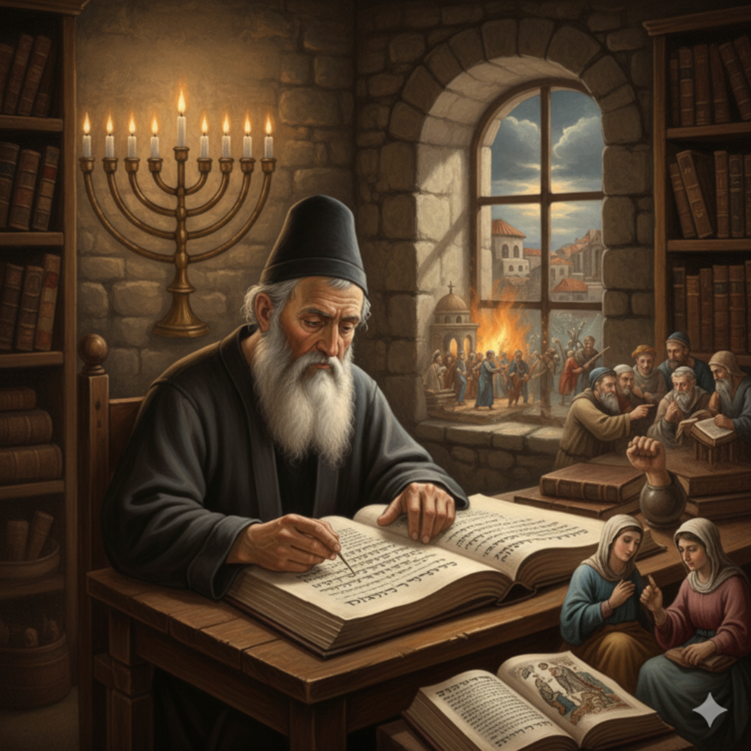 הרב יצחק אבוהב - מאור הדורות שכתב את "מנורת המאור"  episode artwork