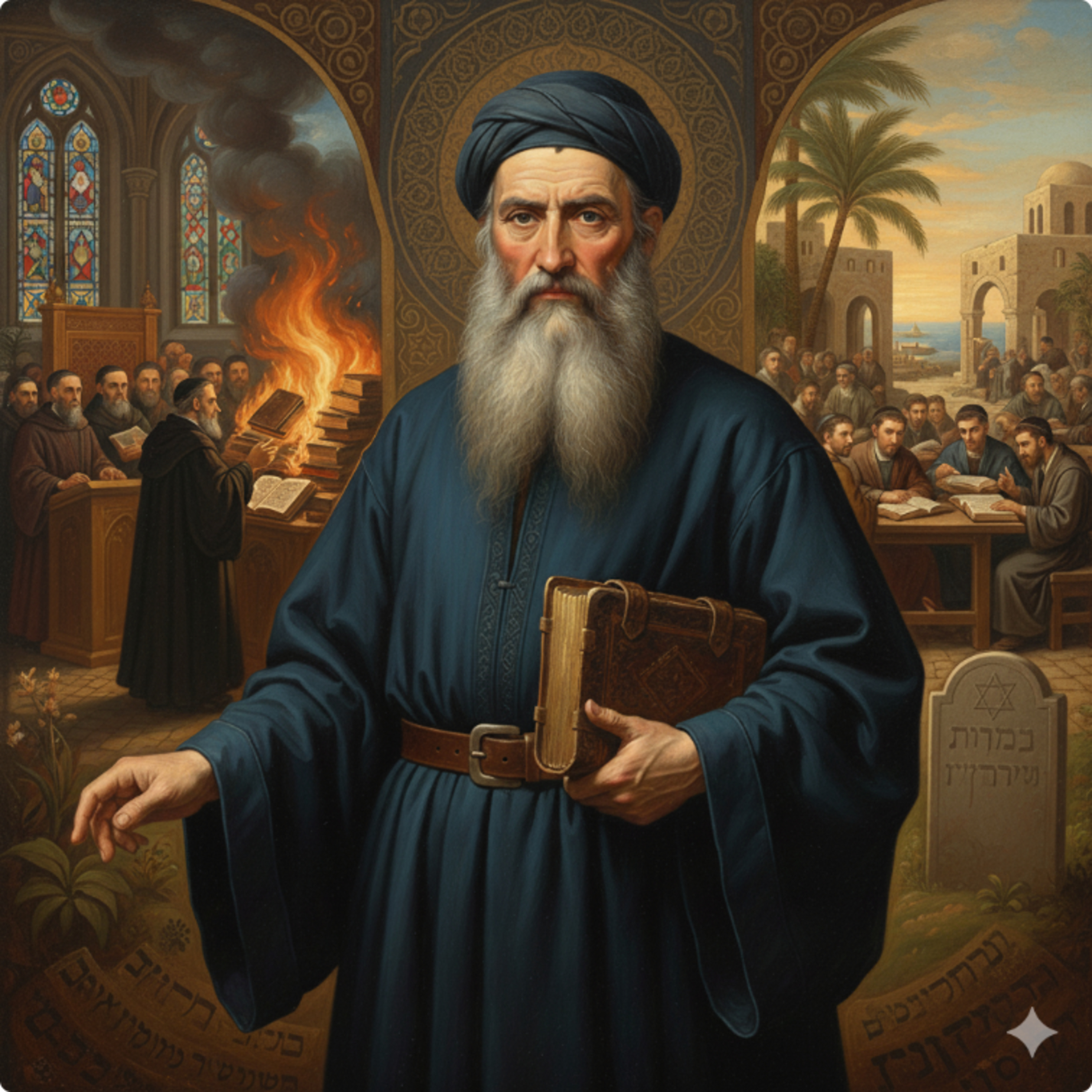 משפט התלמוד בפריז בשנת 1240 - רבי יחיאל מפריז episode artwork