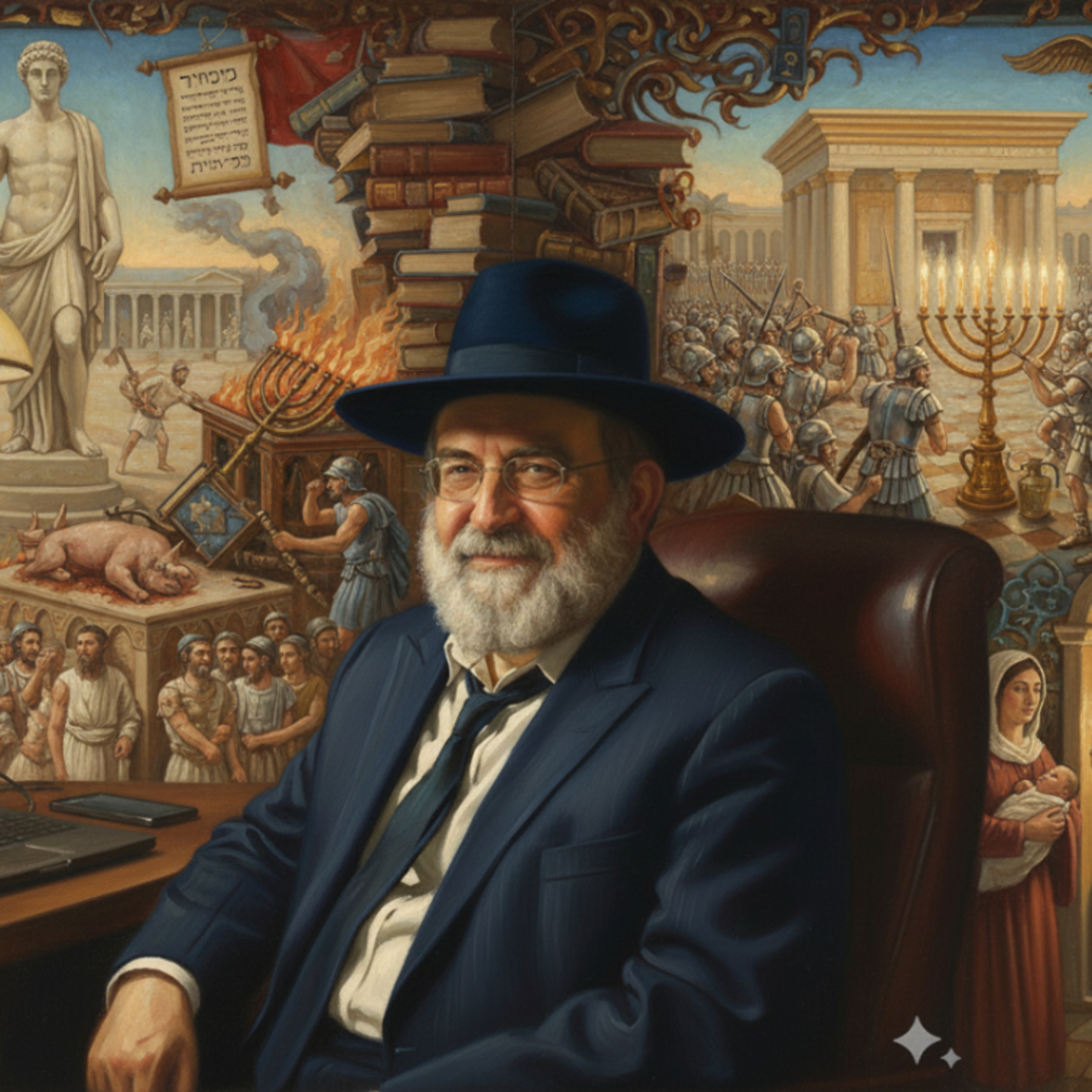 הרב אליהו זיני - אור המכבים: המאבק הרוחני שמאחורי פך השמן episode artwork