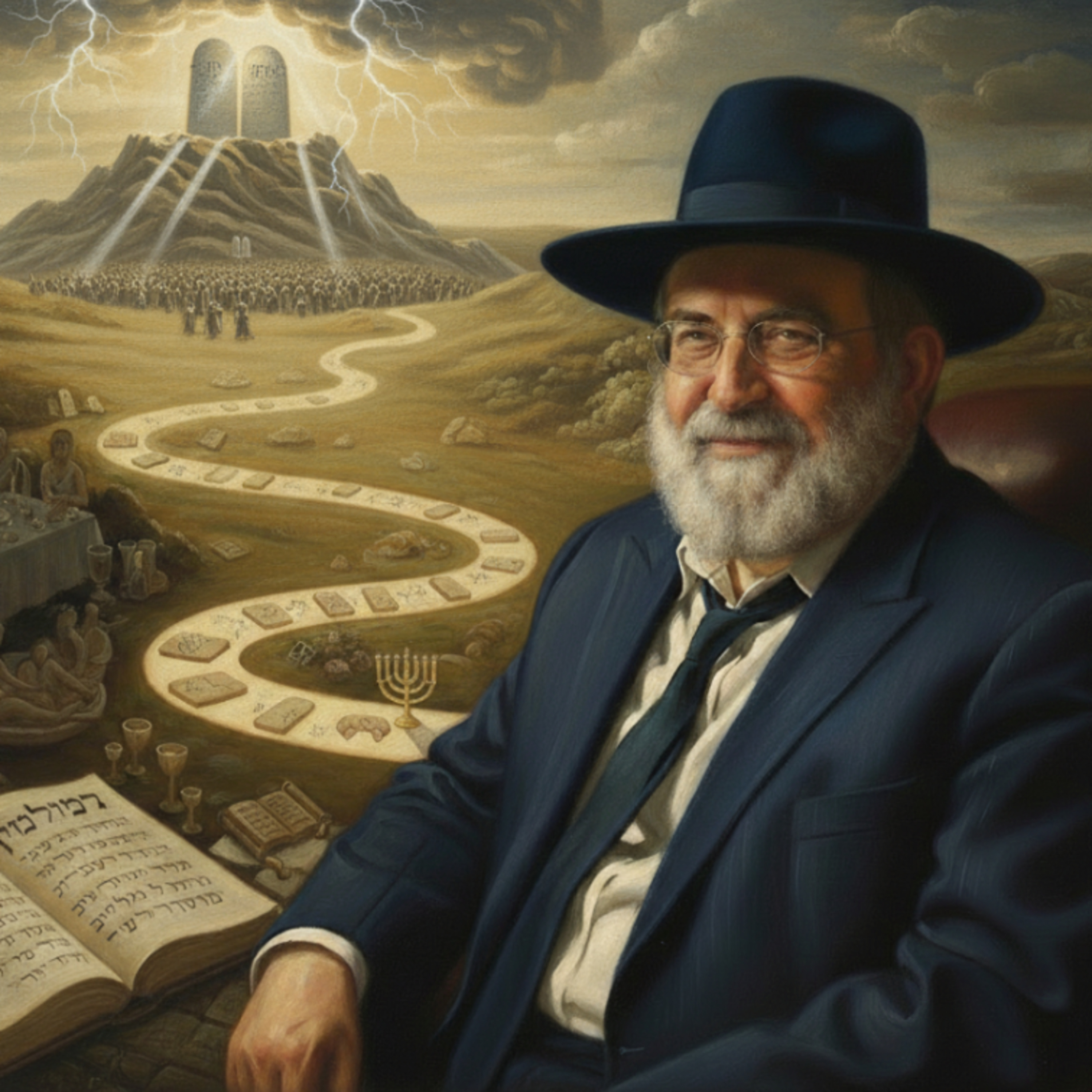 רב אליהו זיני: הרמב"ם והחינוך לקדושה – מסע שלא נגמר אל פסגת האדם episode artwork