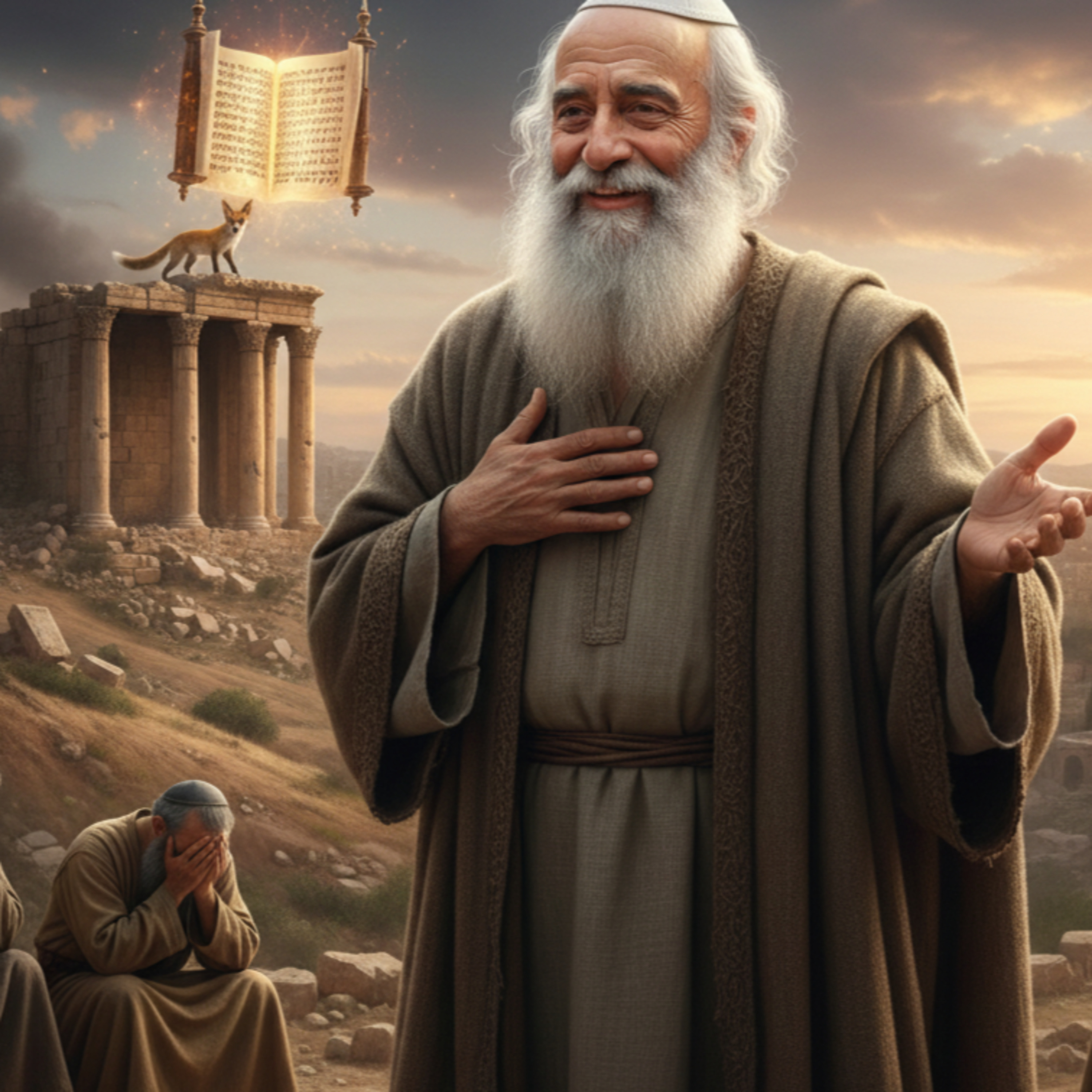 רבי עקיבא בן יוסף – החכם שבנה את עולם התורה מתוך שבר episode artwork