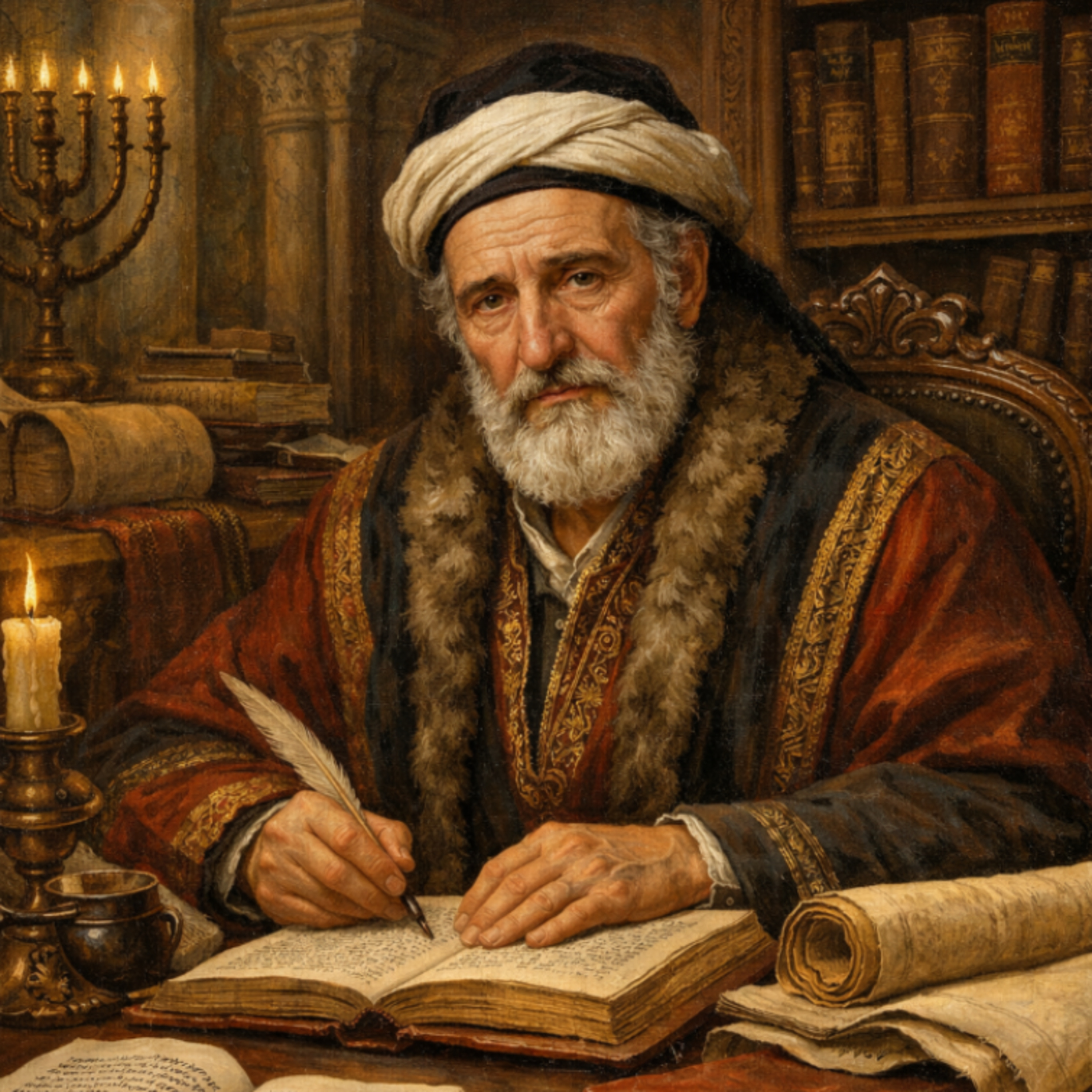 רבי נתן מרומי – האיש שפענח את שפת התלמוד והציל את תורת הגאונים episode artwork