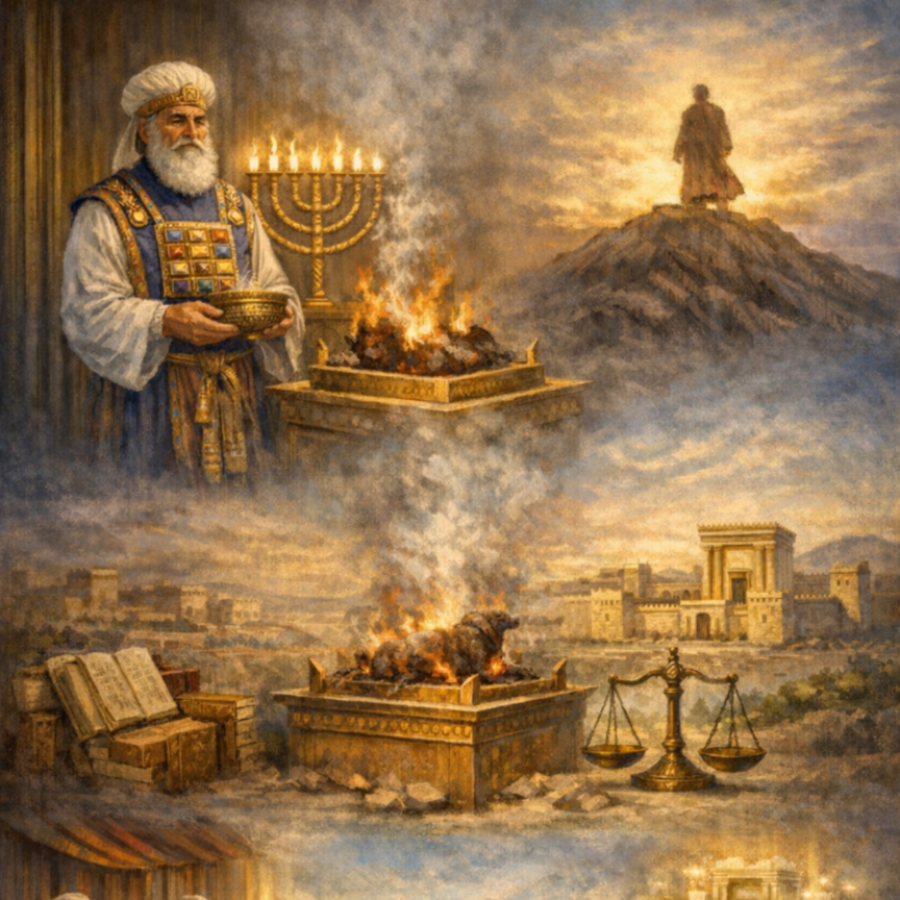 בין בחירה לקרבה: סוד עבודת הכהונה והדעה בפרשת צו episode artwork