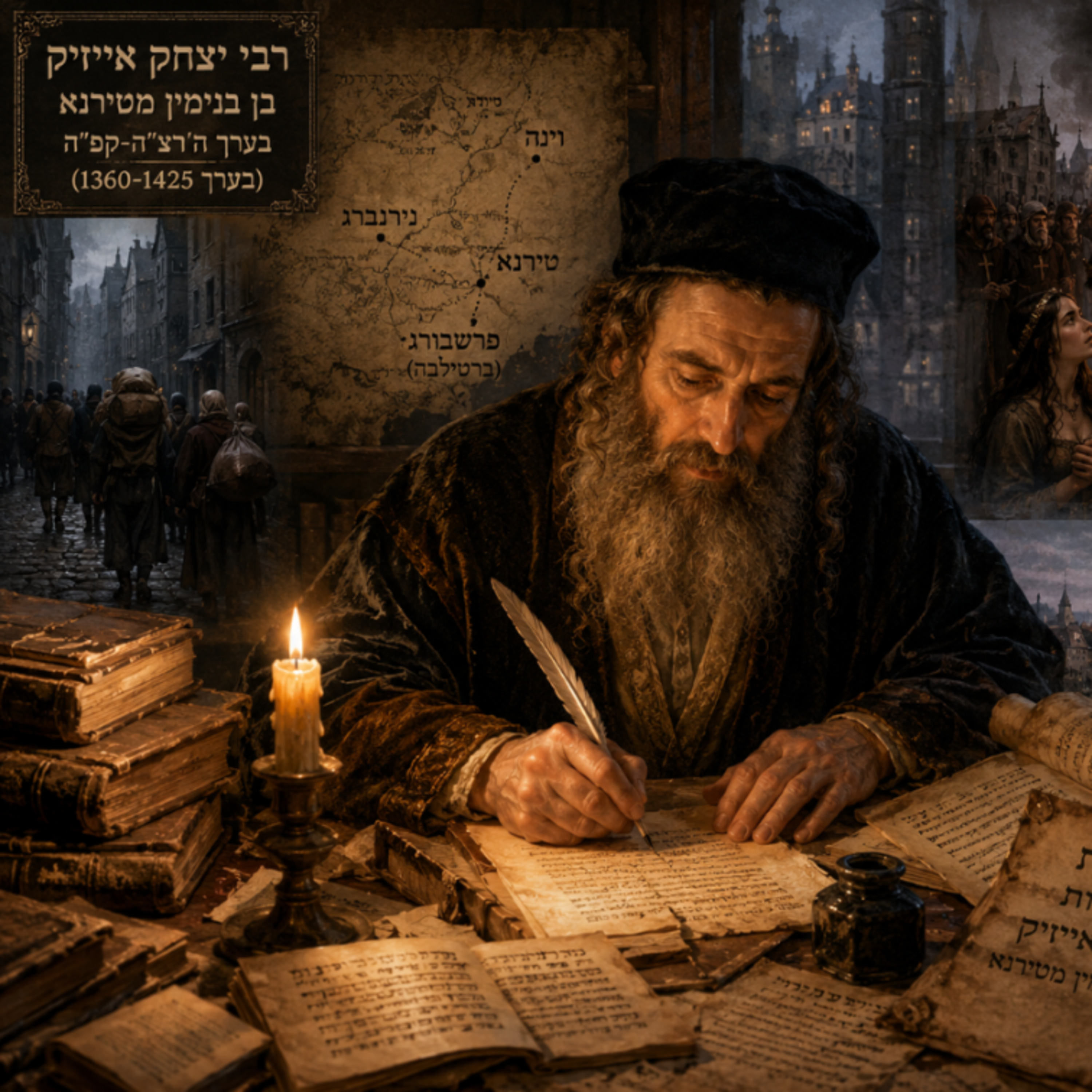 רבי יצחק אייזיק טירנא - האיש שהציל את הזיכרון היהודי מאפר המגפה