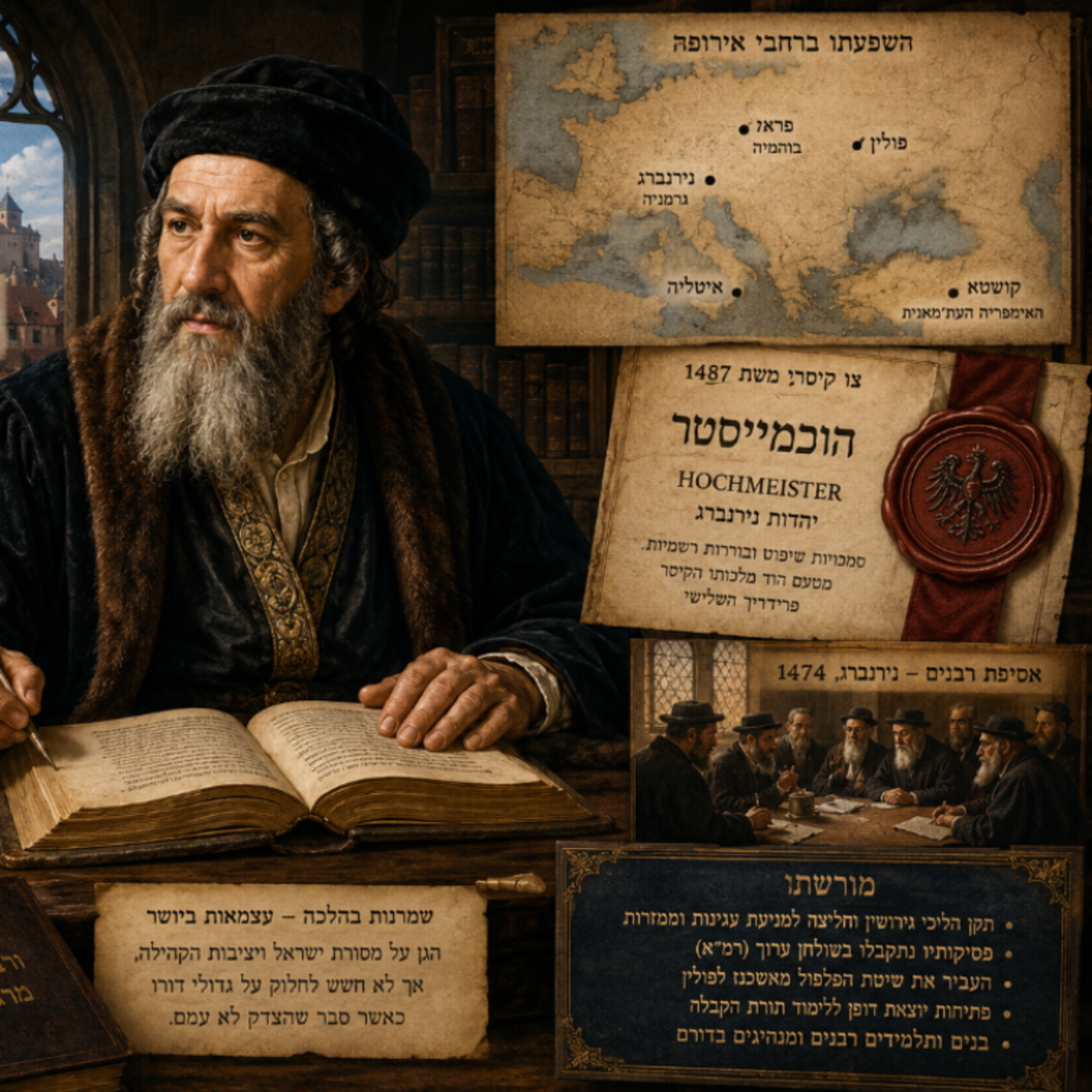 רבי יעקב מרגליות מנירנברג – שומר המסורת האשכנזית בעידן של שינוי episode artwork