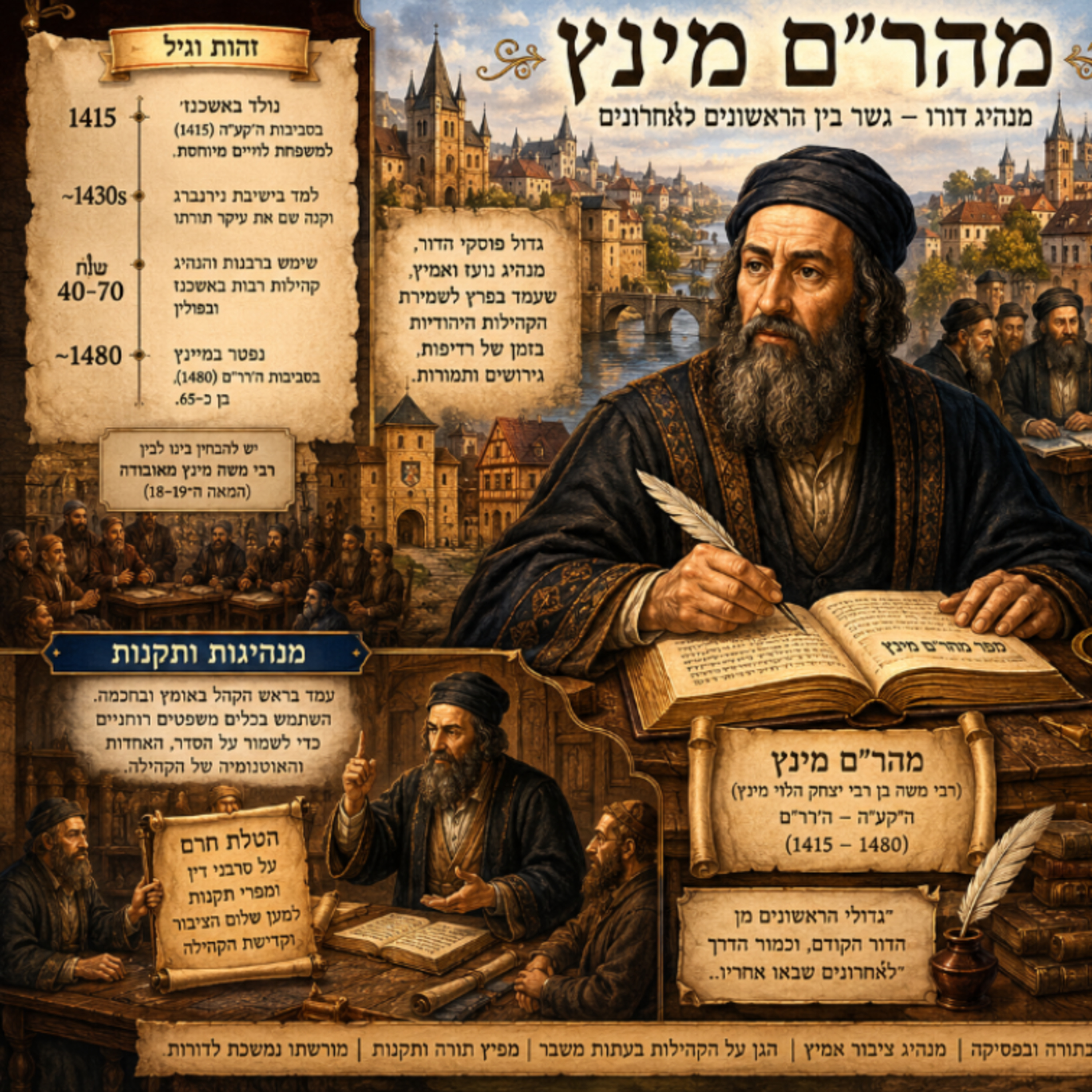 המהר"ם מינץ – הרב שניסה להציל את אשכנז המתפוררת episode artwork
