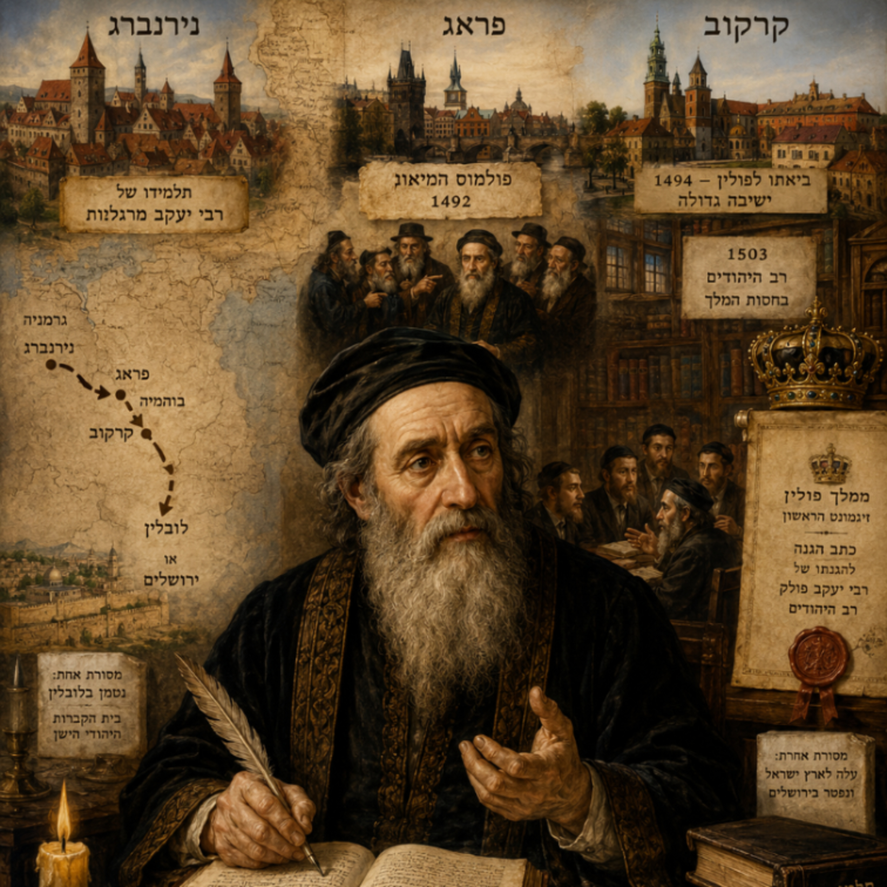 רבי יעקב פולק - ממעבירי מרכז התורה לפולין episode artwork