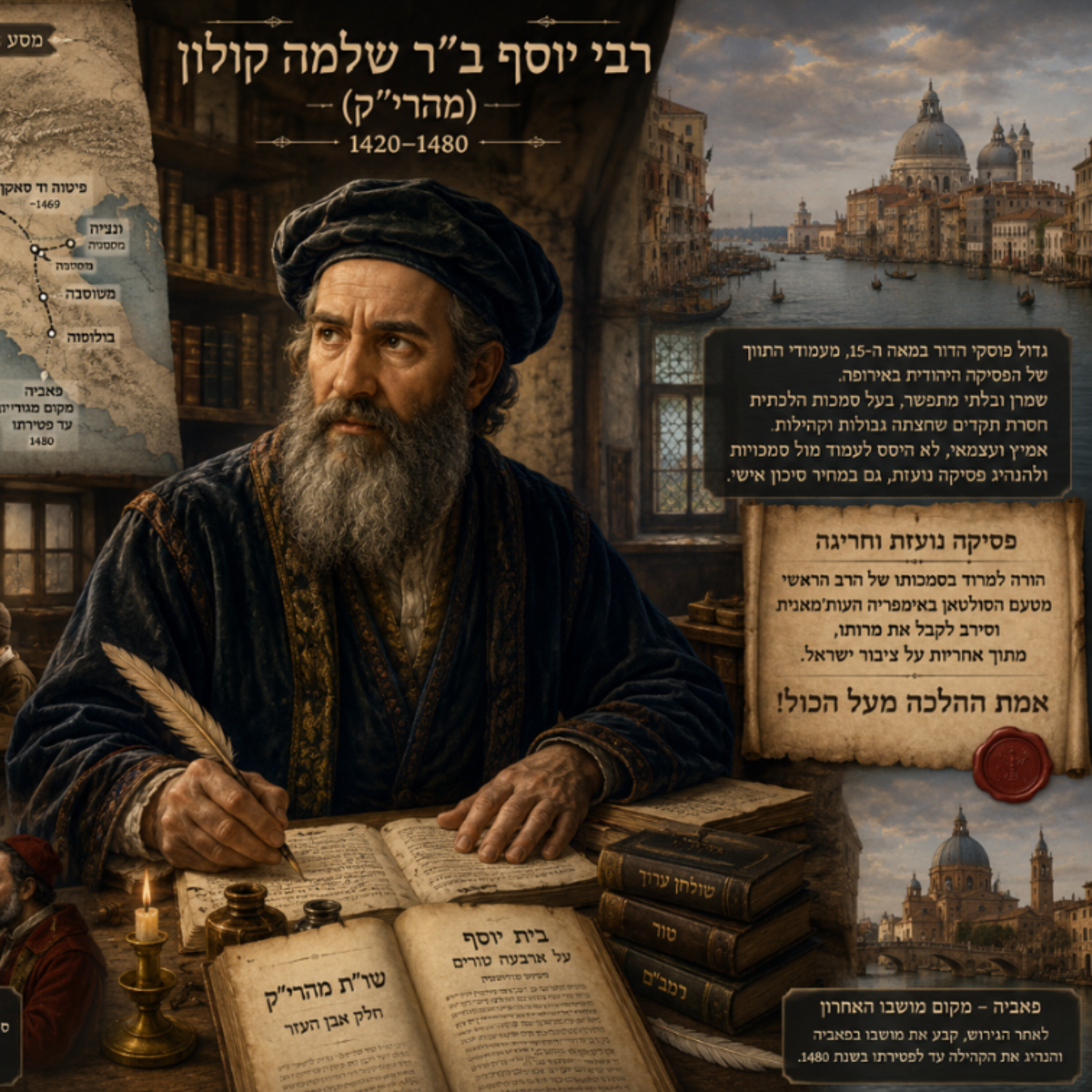 המהרי"ק - הפוסק שהעניק למנהג קול הלכתי episode artwork
