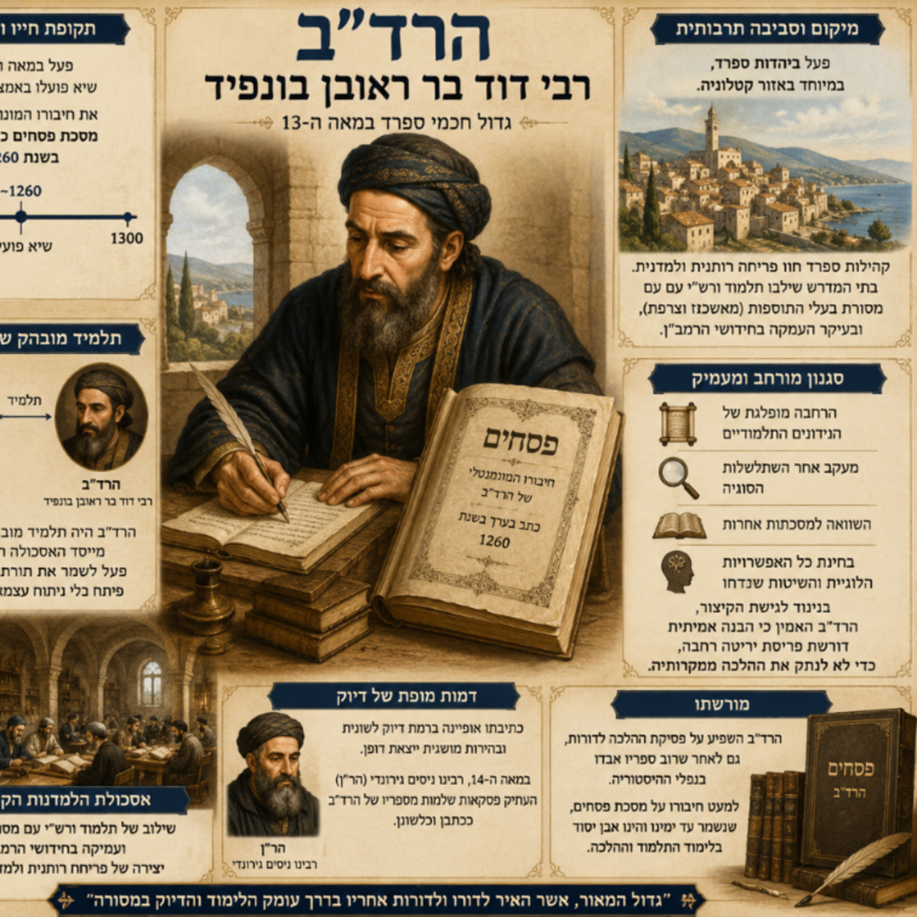 רבינו דוד בונפיד - המעמיק הגדול של בית מדרש הרמב"ן episode artwork