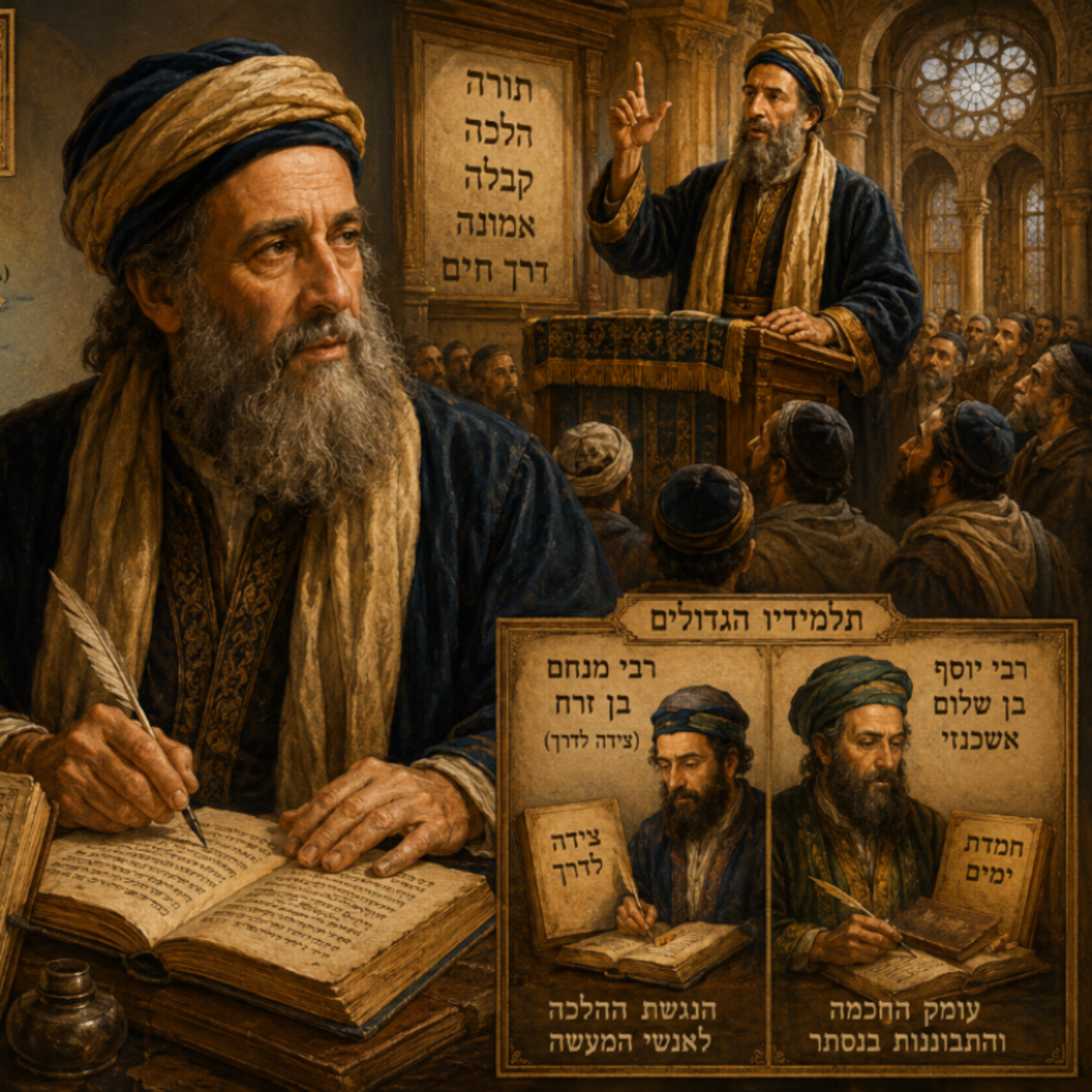 רבי יהושע אבן שועיב - האיש שהוציא את סודות הרמב"ן מבית המדרש אל העם episode artwork