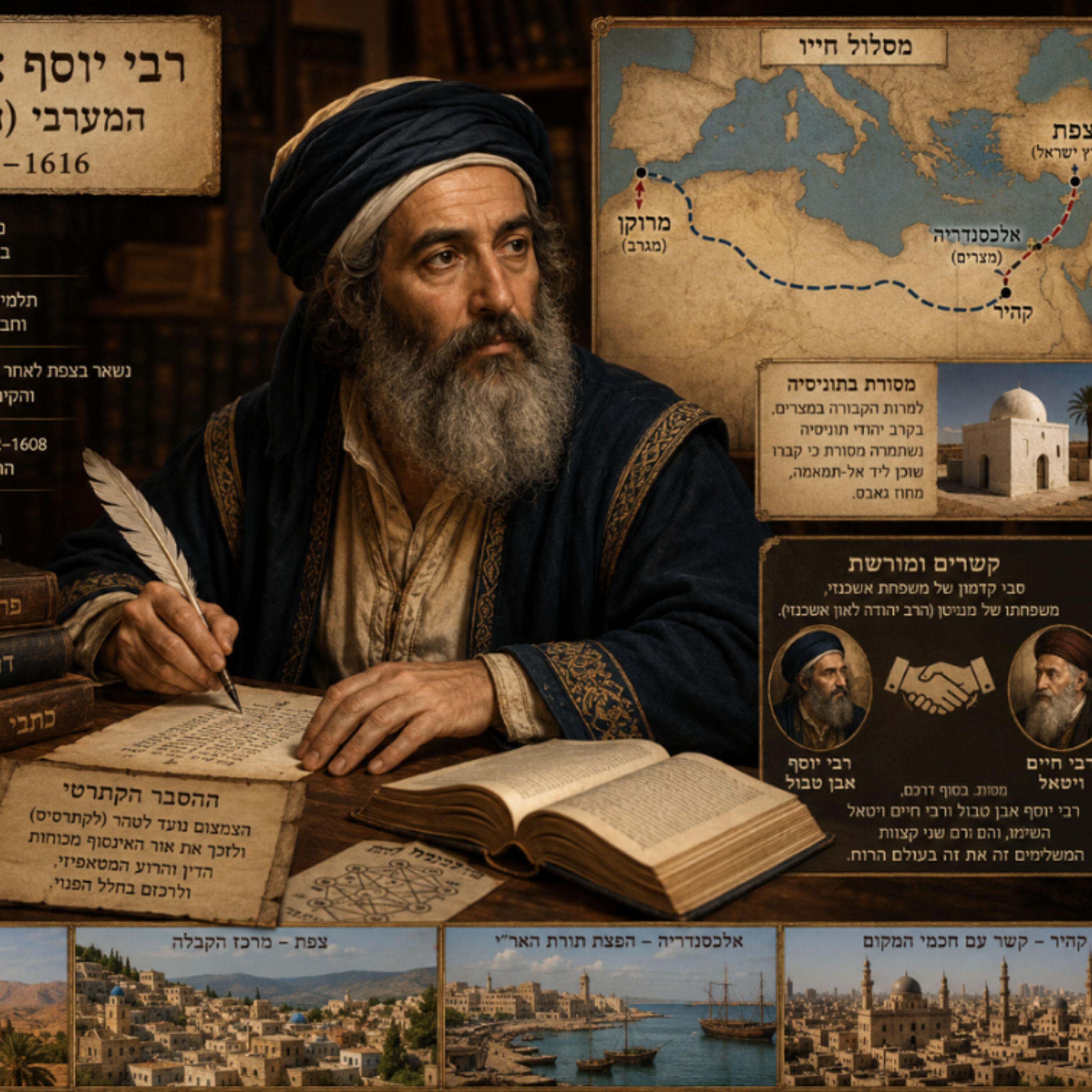 רבי יוסף אבן טבול - המקובל ששמר על קול נוסף בתורת האר"י episode artwork