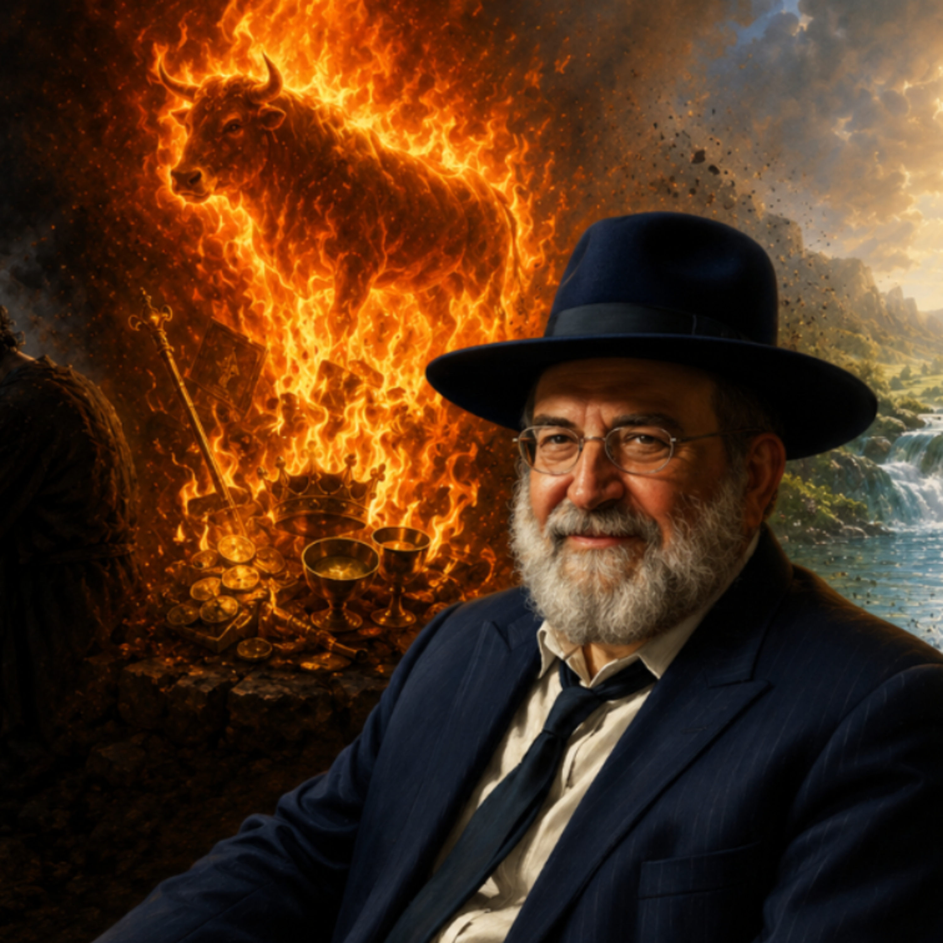 הרב אליהו זיני - בין טומאה לחיים: סוד פרה אדומה ומשמעותה episode artwork