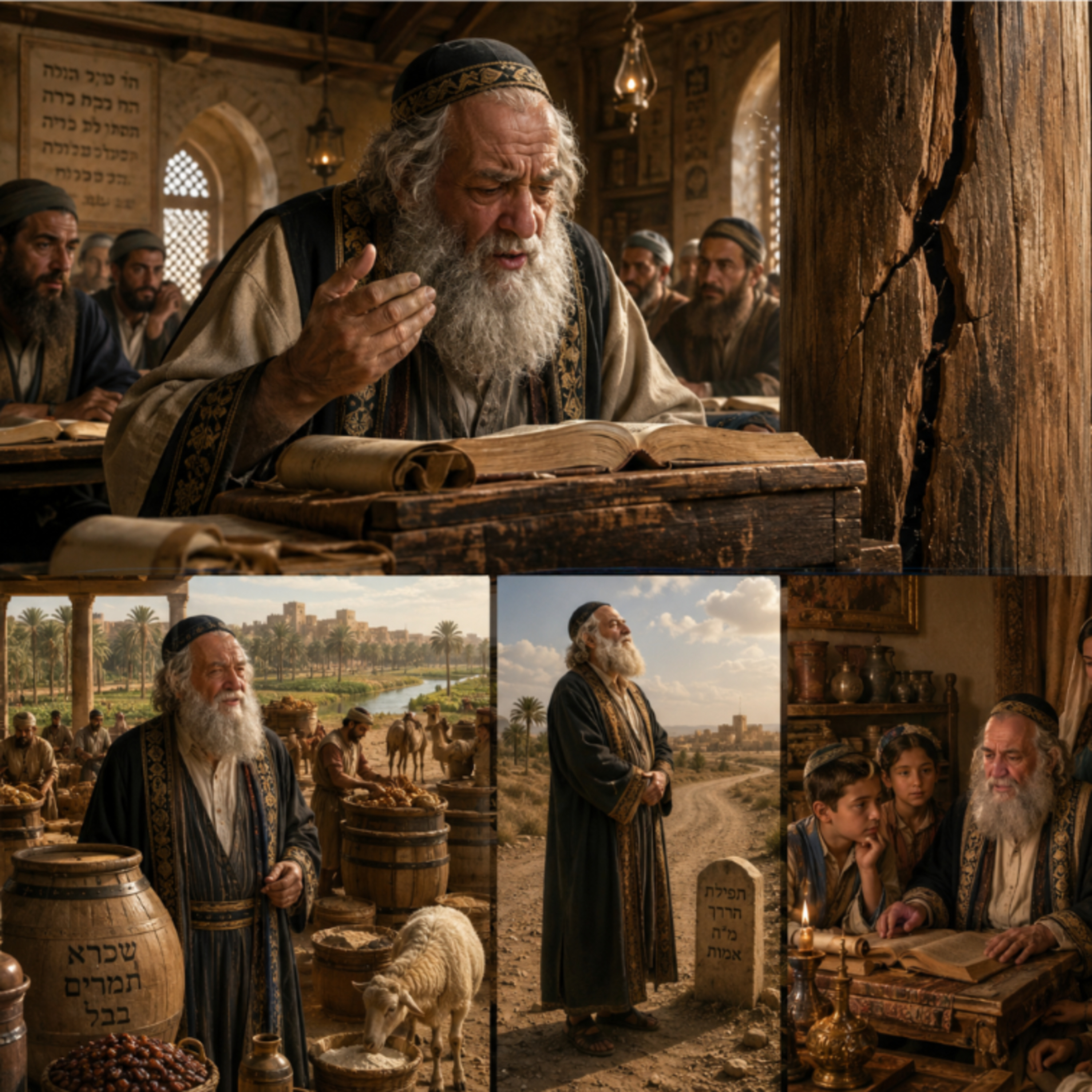 רב חסדא - מן האמוראים הבולטים של בבל, ששילב תורה, יושר ועצמאות כלכלית episode artwork