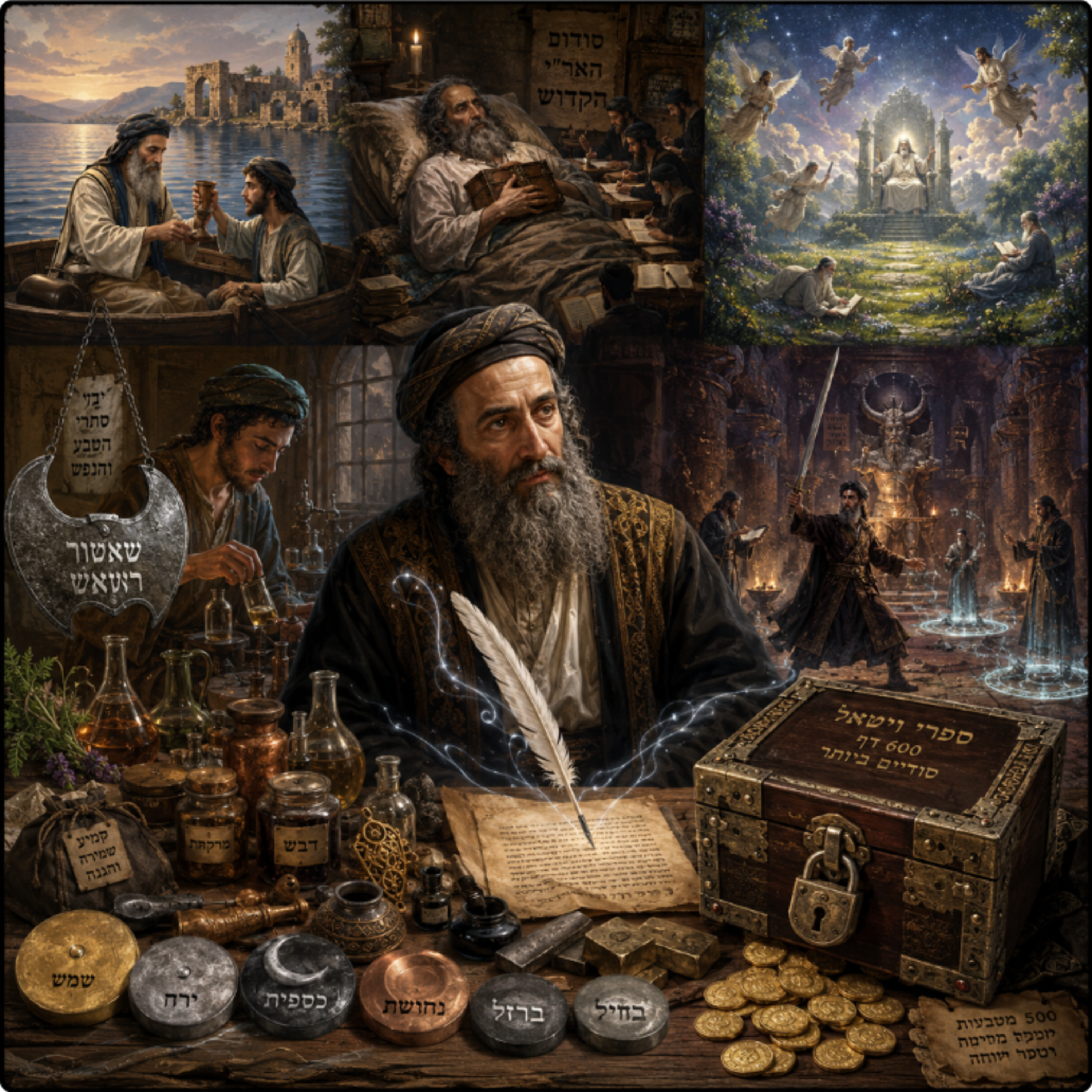 רבי חיים ויטאל - האיש שהעלה על הכתב את תורת האר"י ושילב בין קבלה לחקר הטבע episode artwork