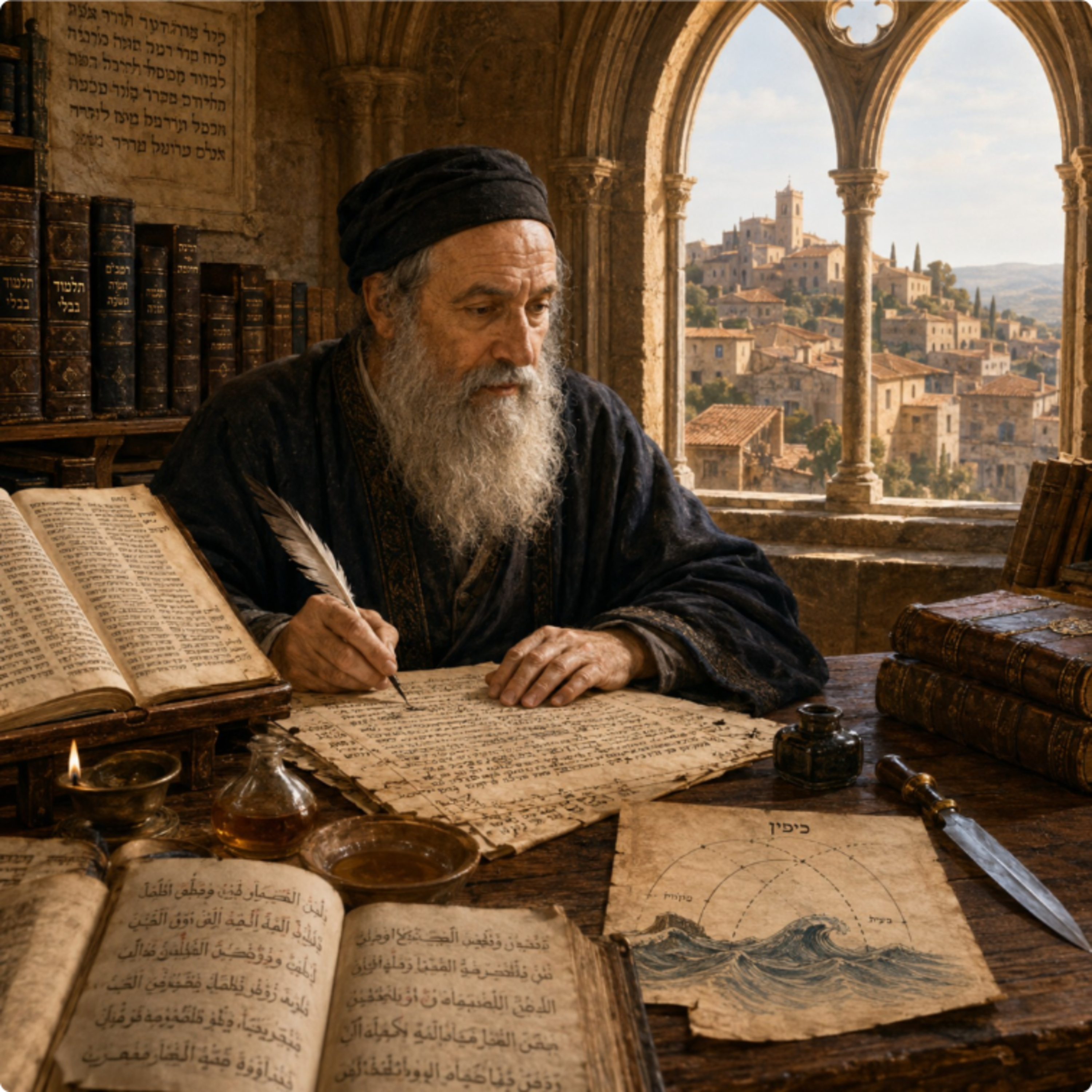 רבי אברהם בן יצחק מן ההר - החכם הפרובנסלי שכתביו חזרו מן השכחה episode artwork