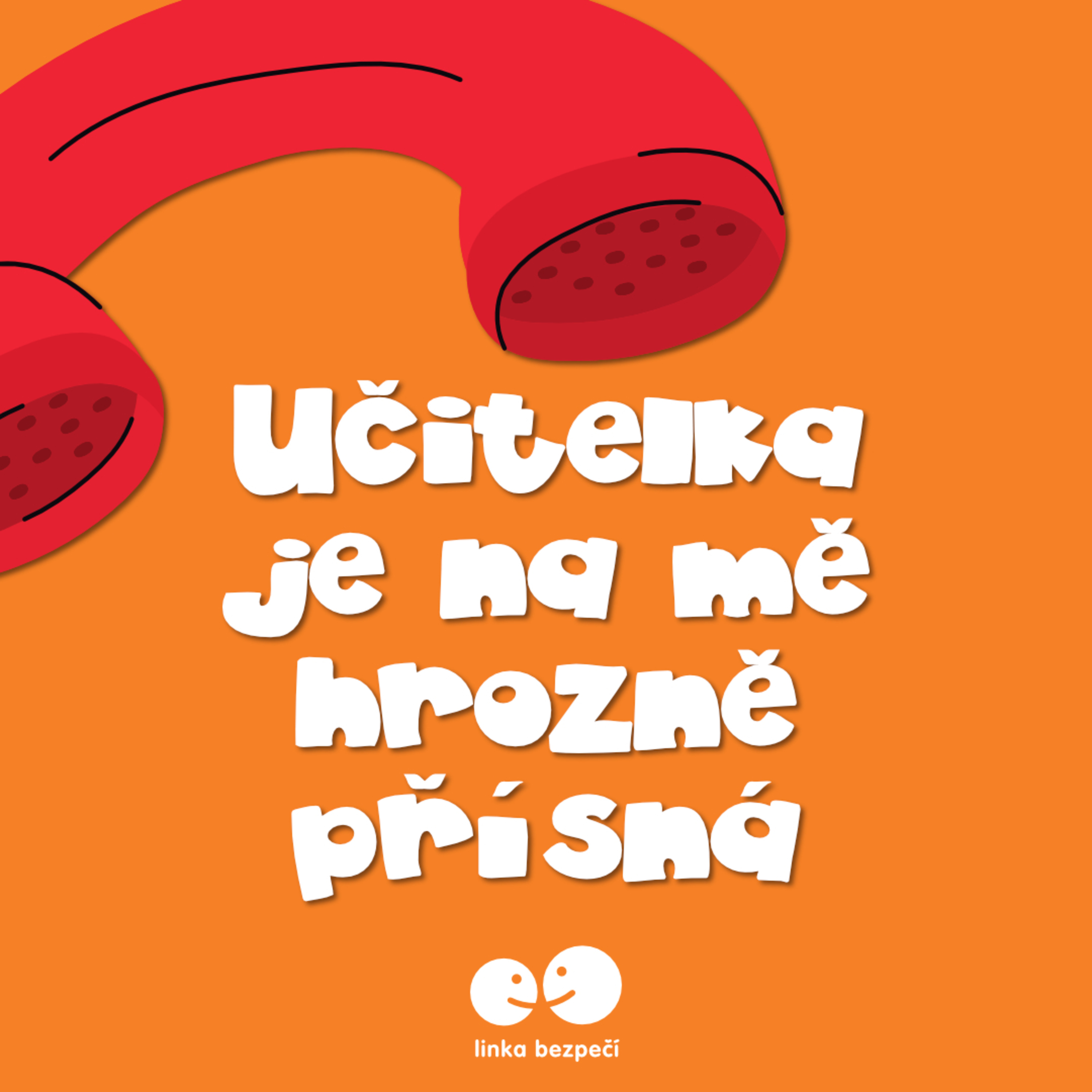 Utržené sluchátko Linky bezpečí