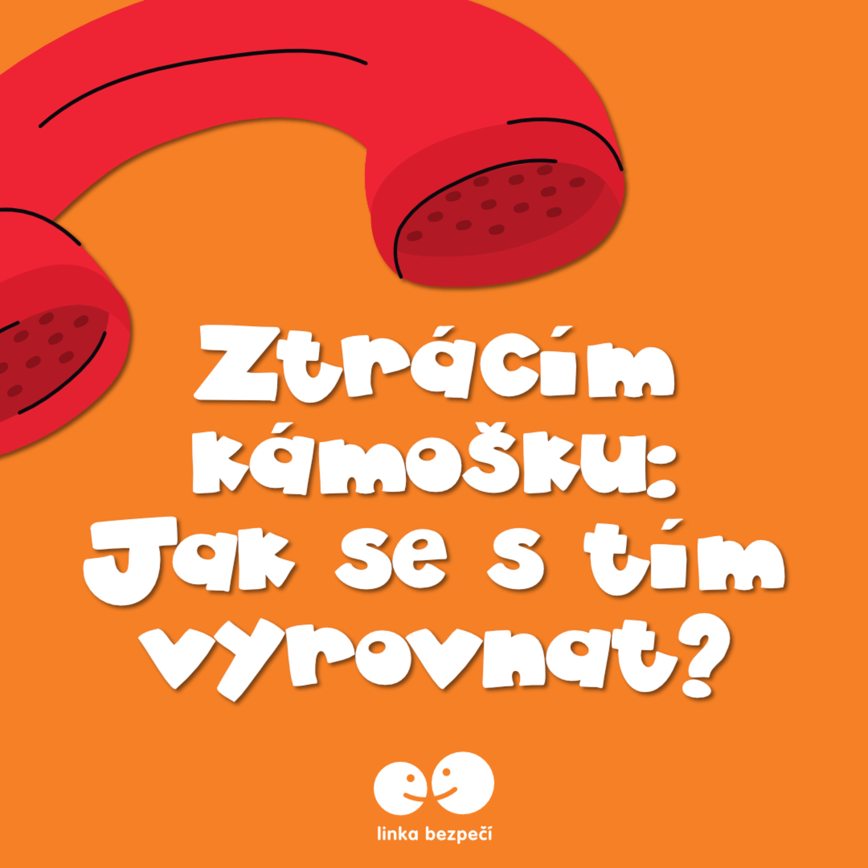 Utržené sluchátko Linky bezpečí