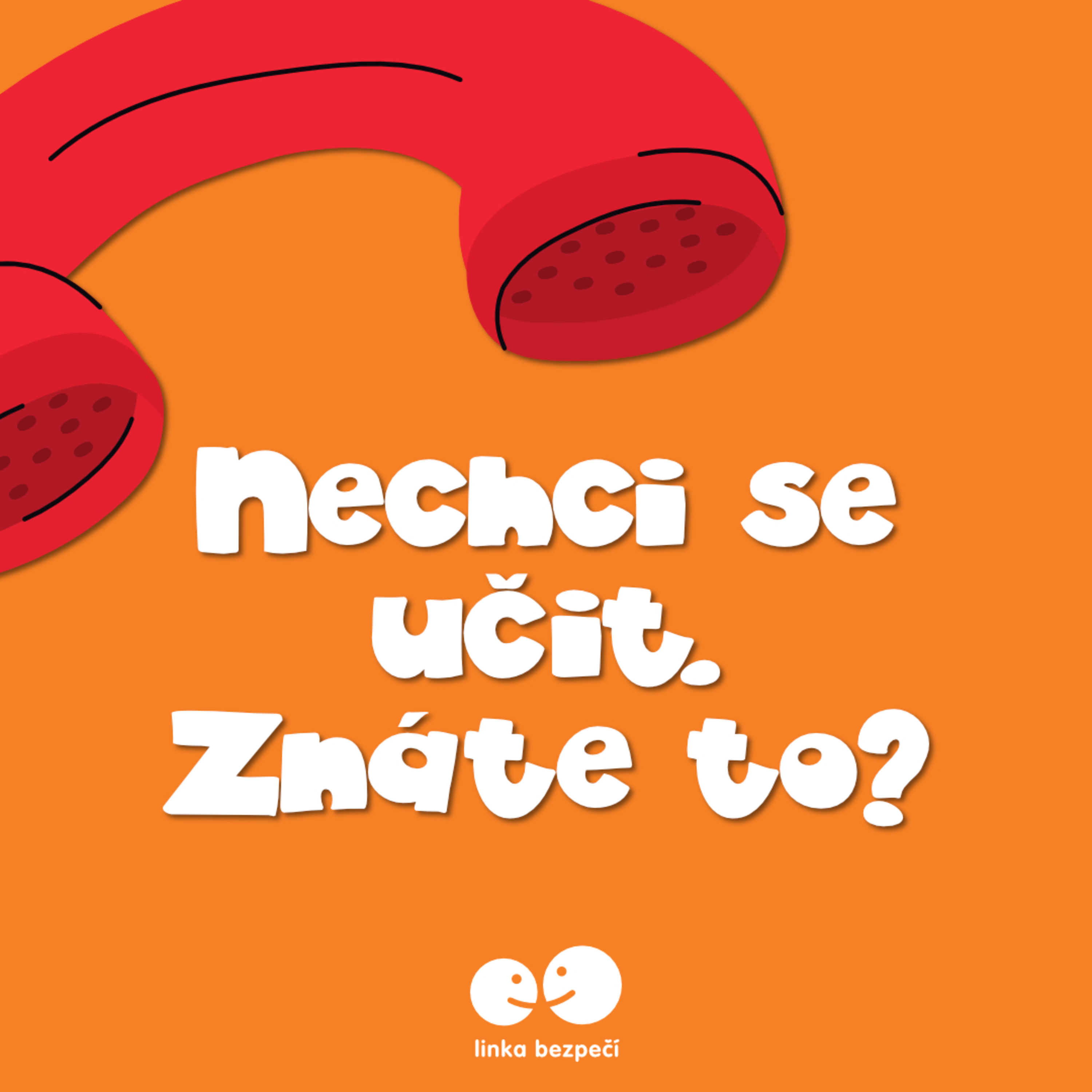 Utržené sluchátko Linky bezpečí