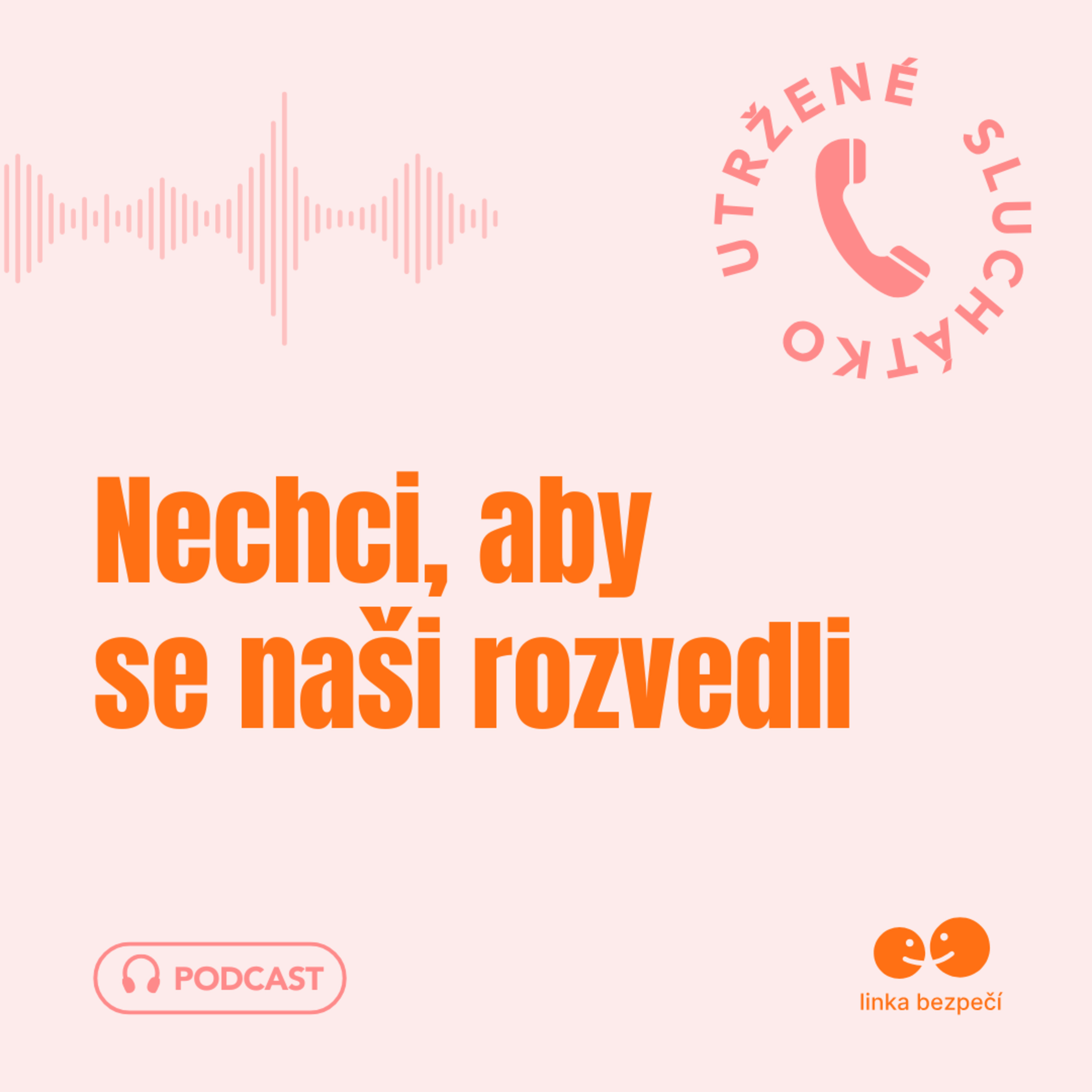 Utržené sluchátko Linky bezpečí