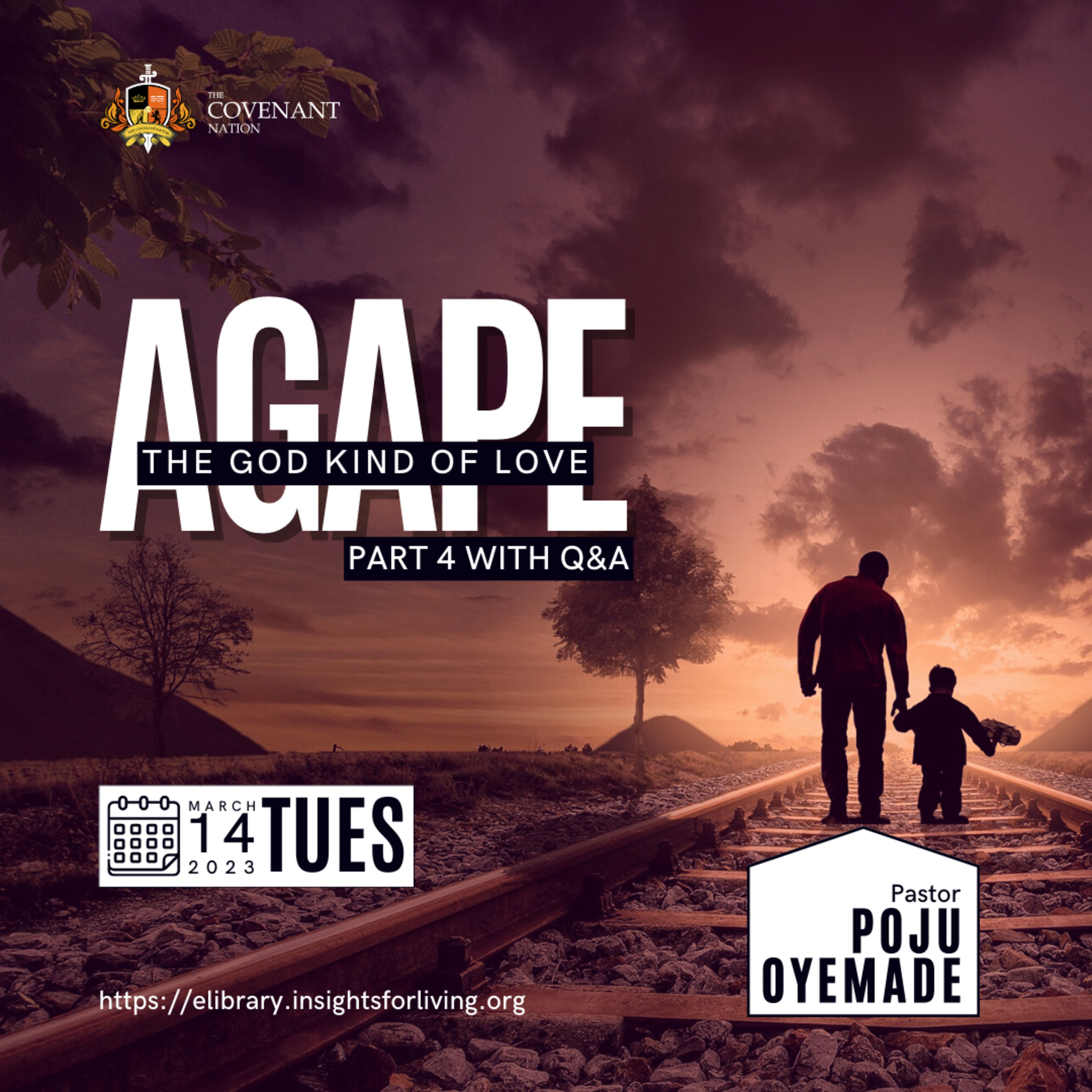 Agape, The God Kind Of Love. Q&A Session episode artwork