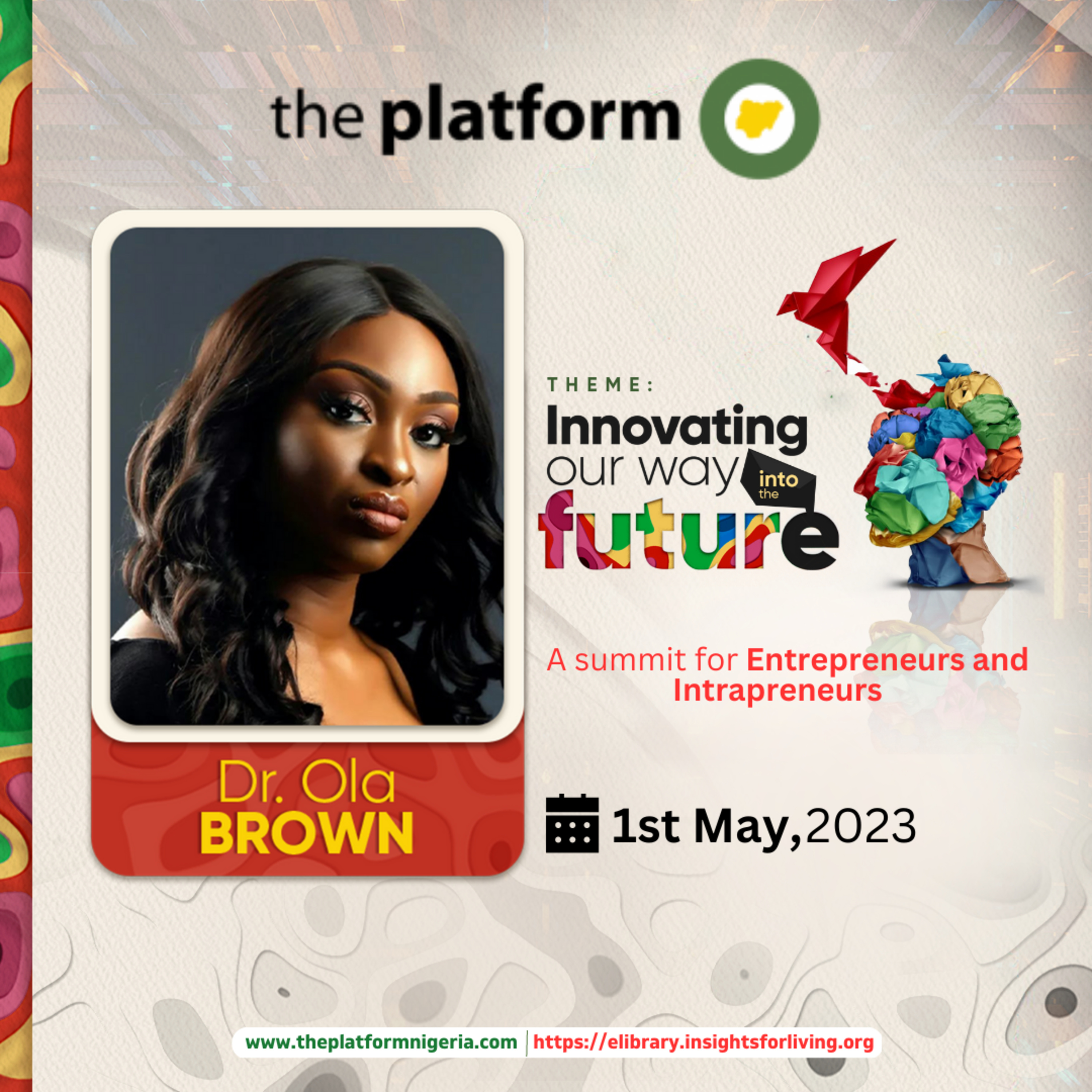 THE PLATFORM MAY 2023 SESSION 2 DR OLA BROWN episode artwork