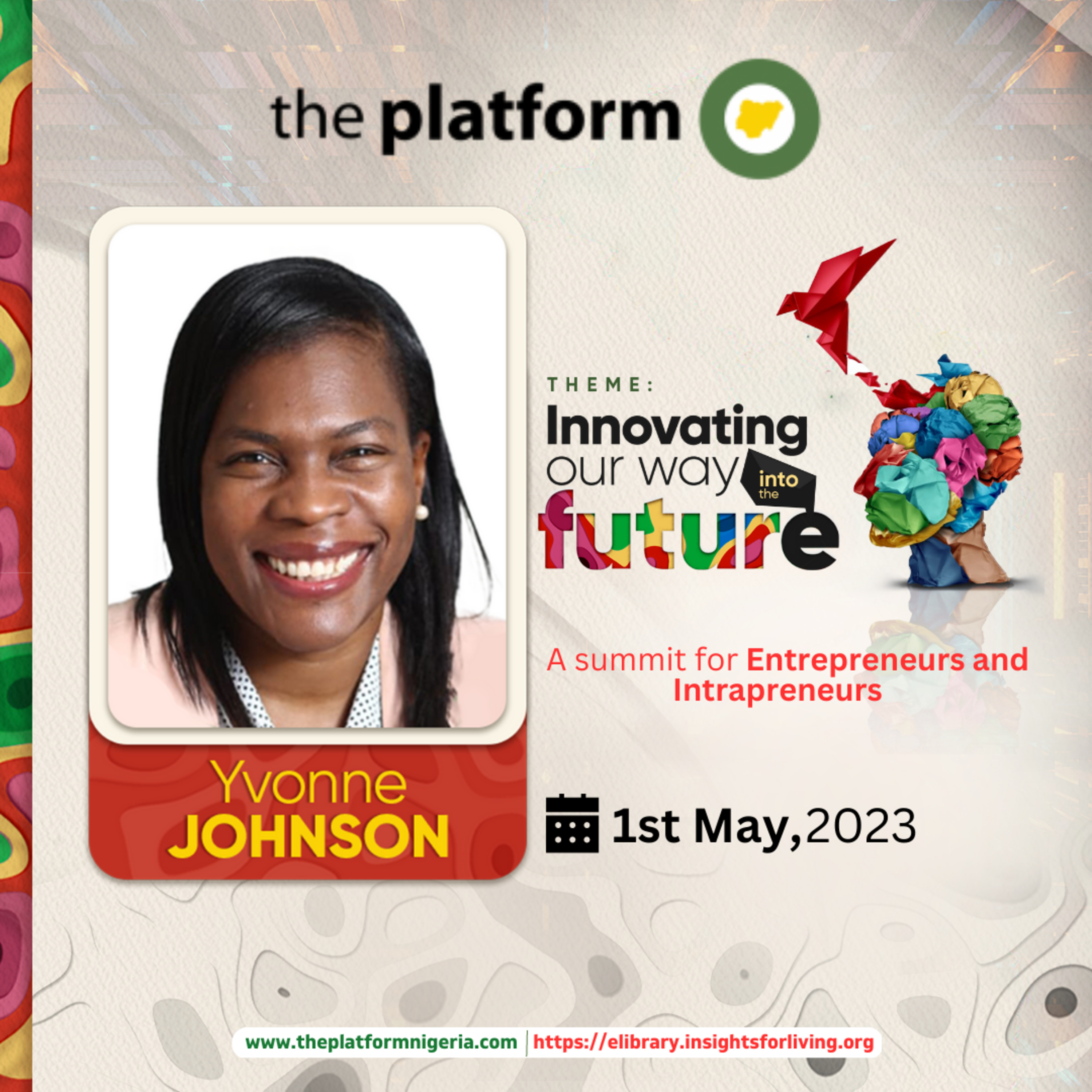 THE PLATFORM MAY 2023 SESSION 4 YVONNE JOHNSON episode artwork
