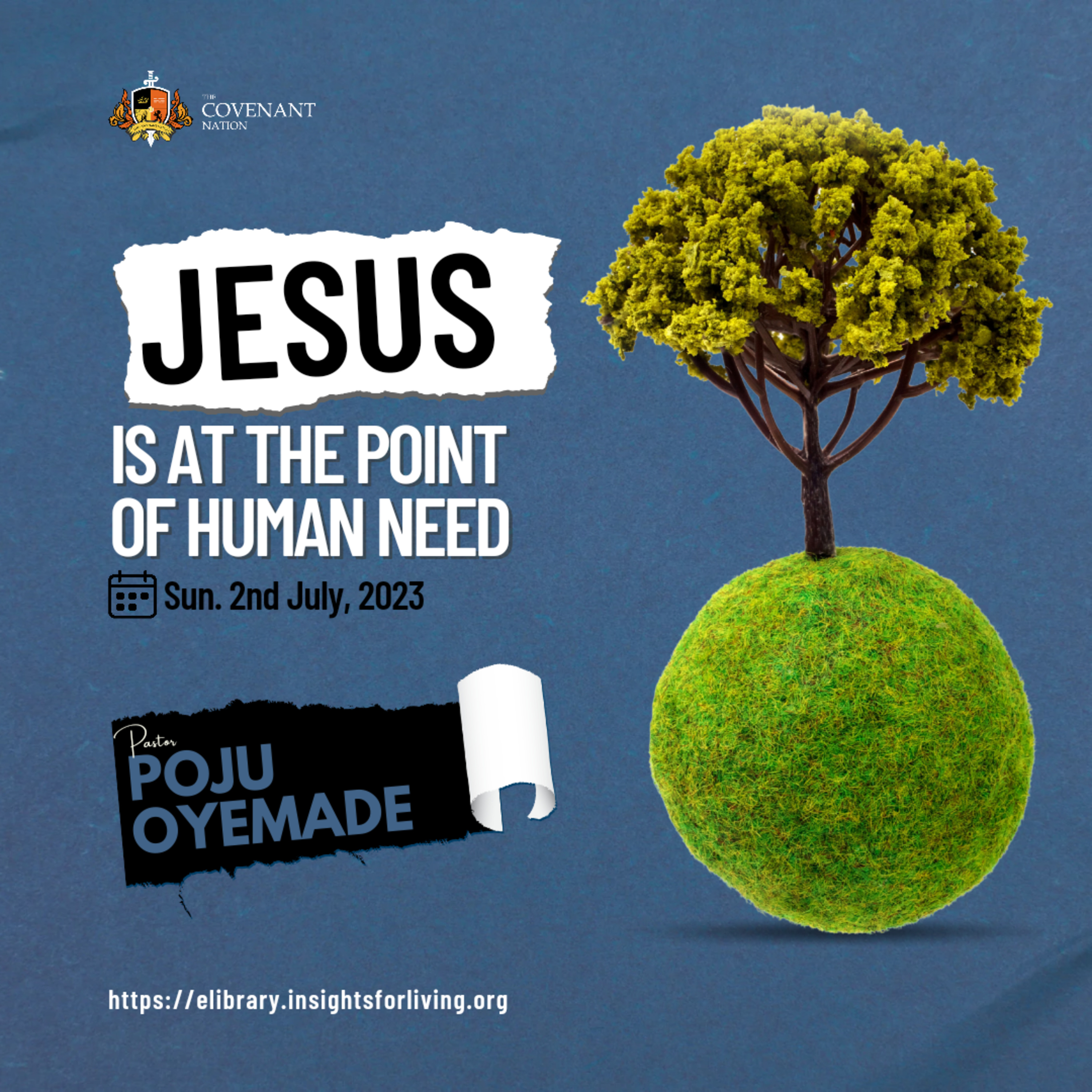 Jesus Is At The Point Of Human Need episode artwork