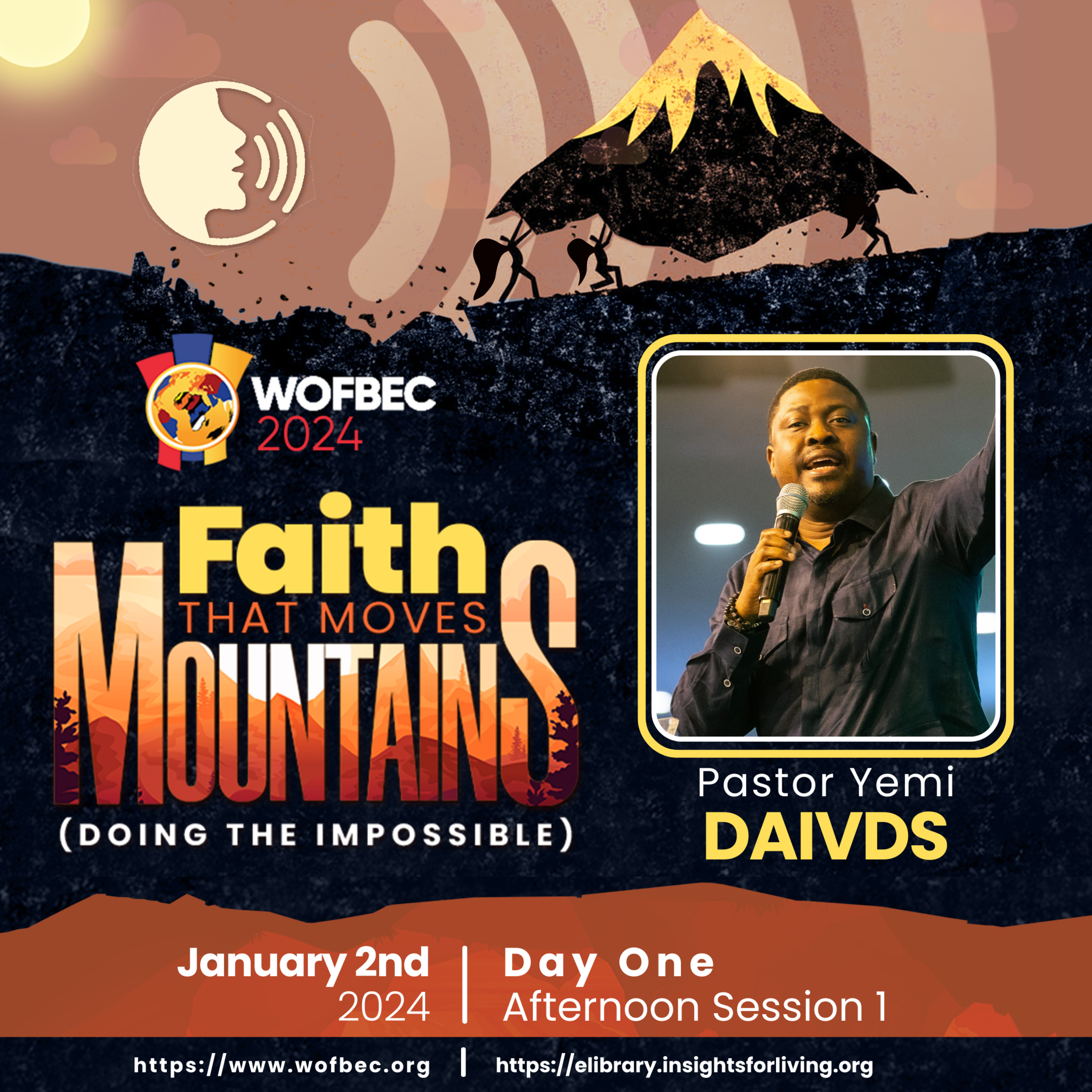 WOFBEC DAY 1 AFTERNOON SESSION 1 PASTOR YEMI DAVIDS episode artwork
