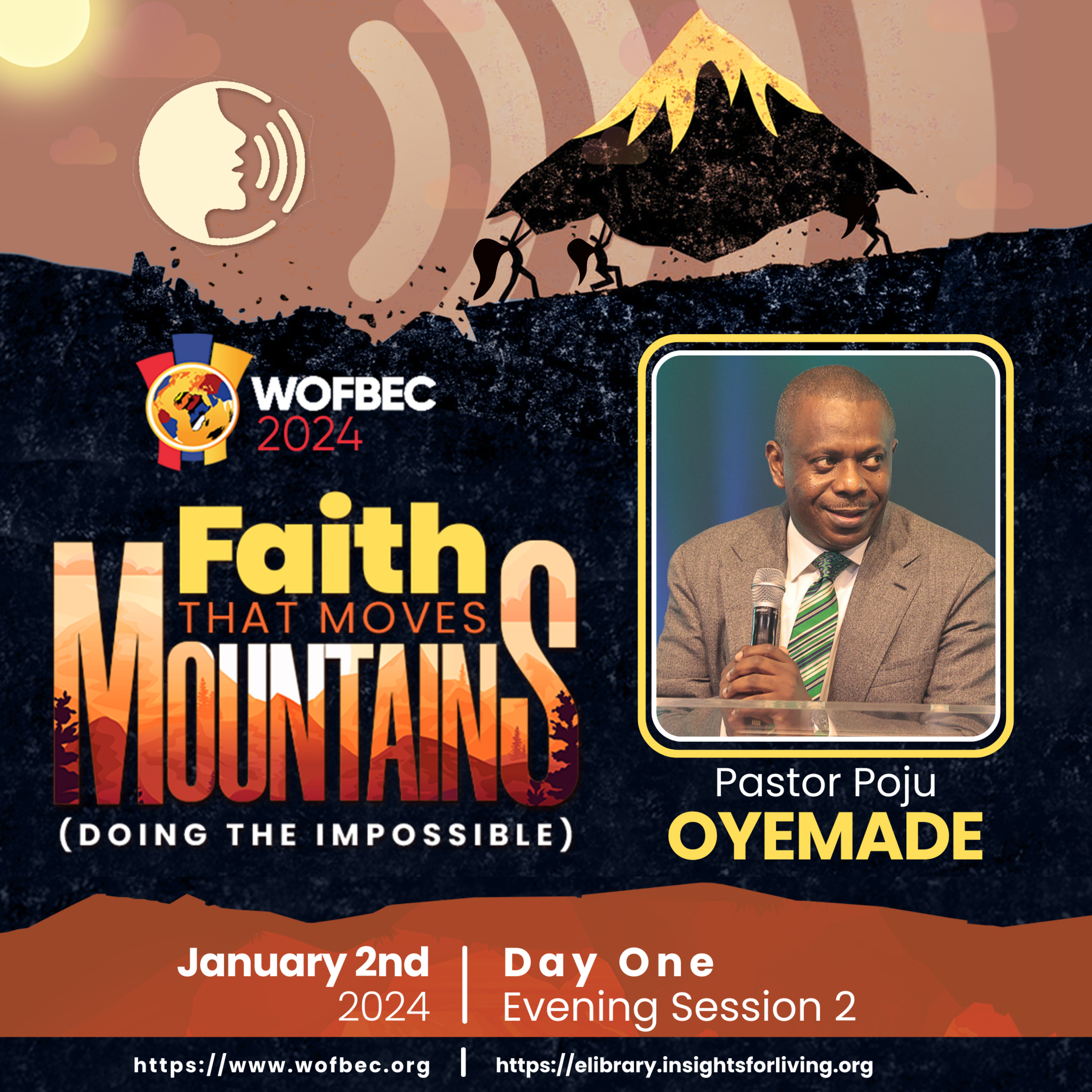 WOFBEC DAY 1 EVENING SESSION 2 PASTOR POJU OYEMADE episode artwork